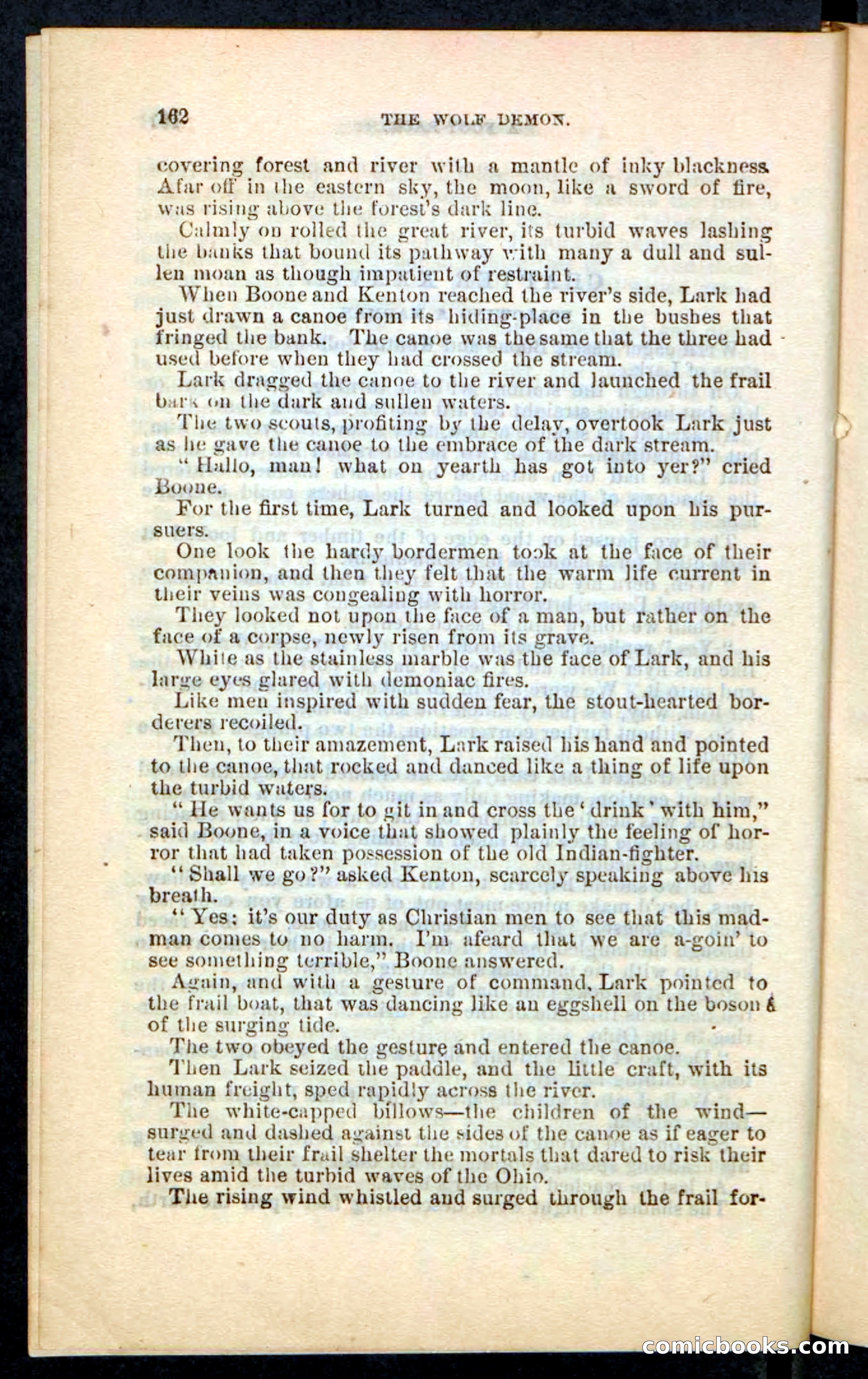 The Wolf-Demon, or The Red Arrow of the Far West — page 158 of 194
