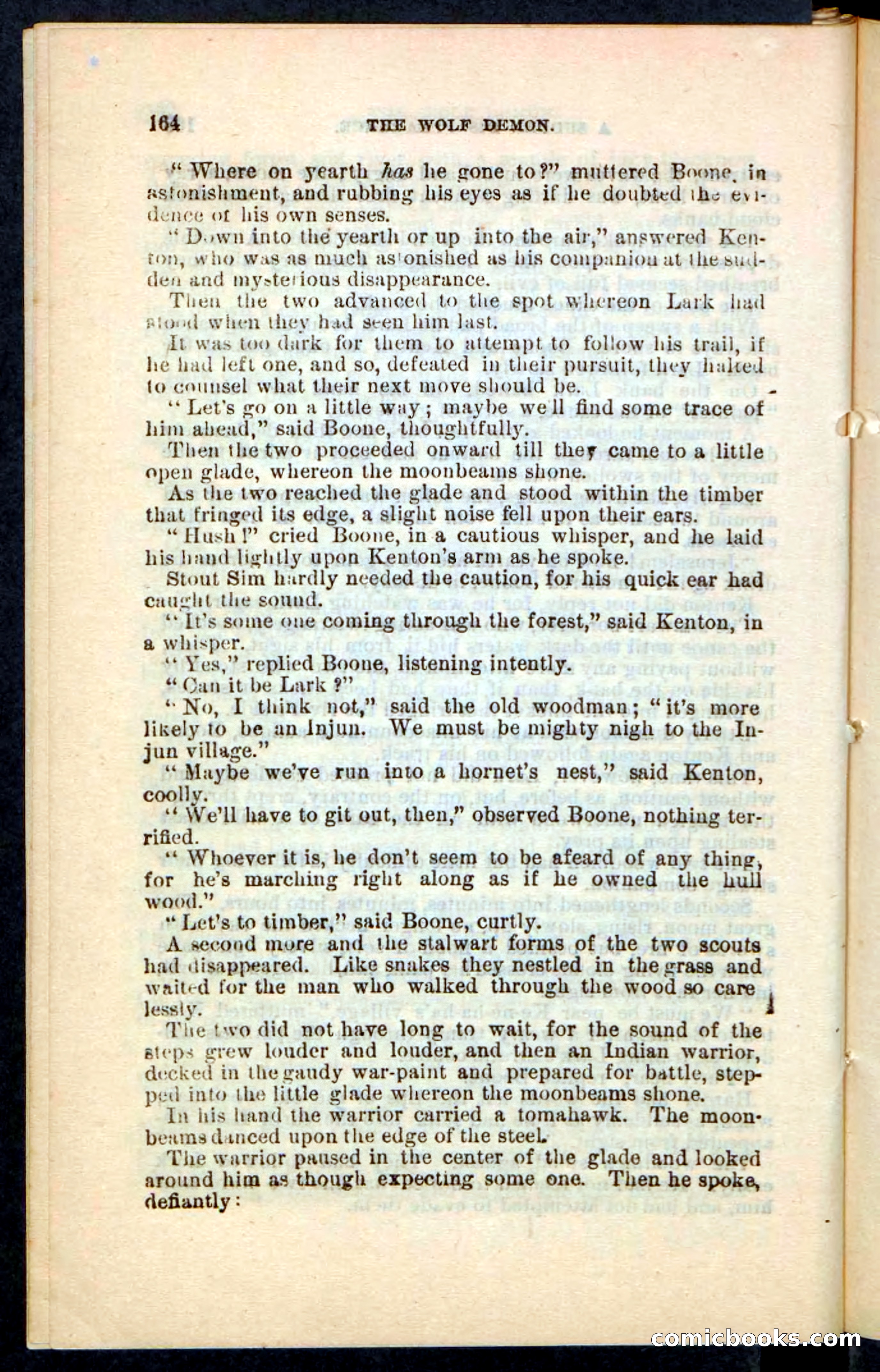 The Wolf-Demon, or The Red Arrow of the Far West — page 160 of 194