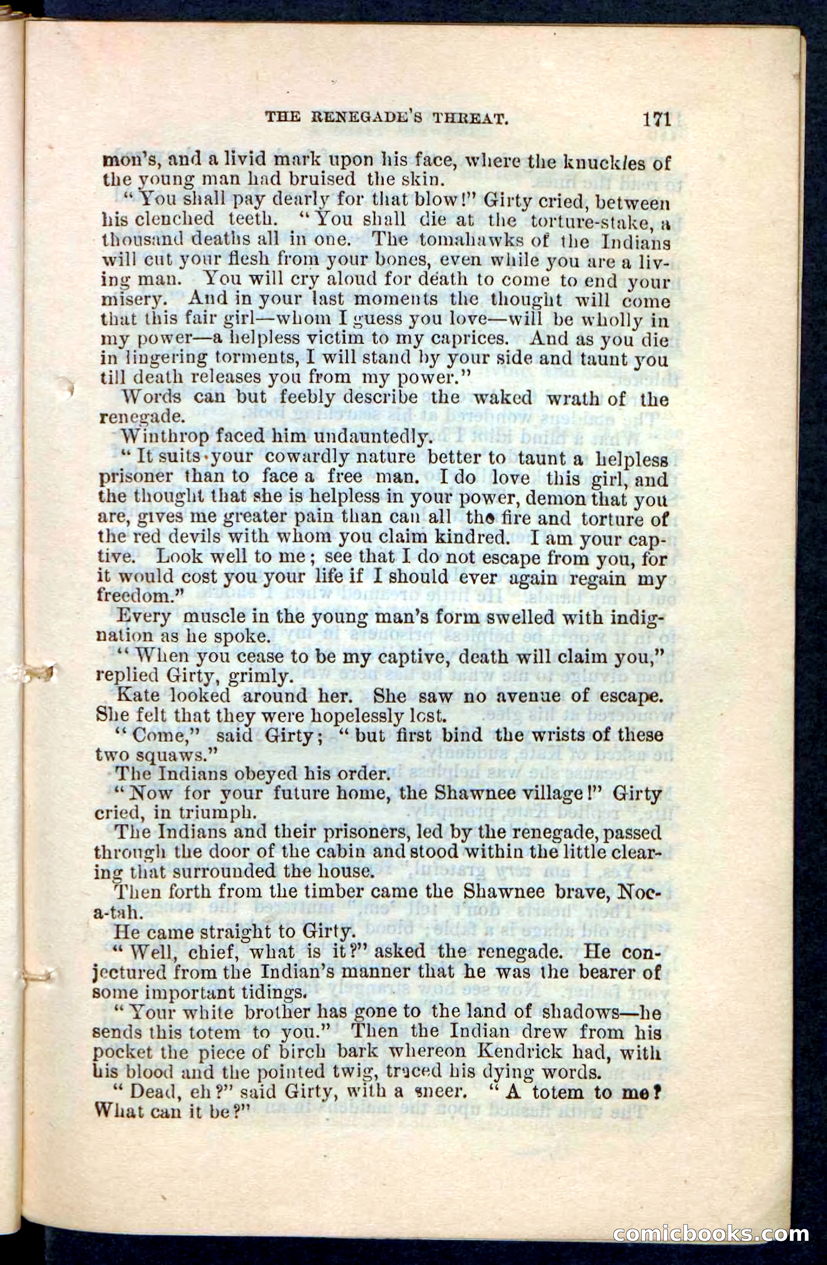 The Wolf-Demon, or The Red Arrow of the Far West — page 167 of 194