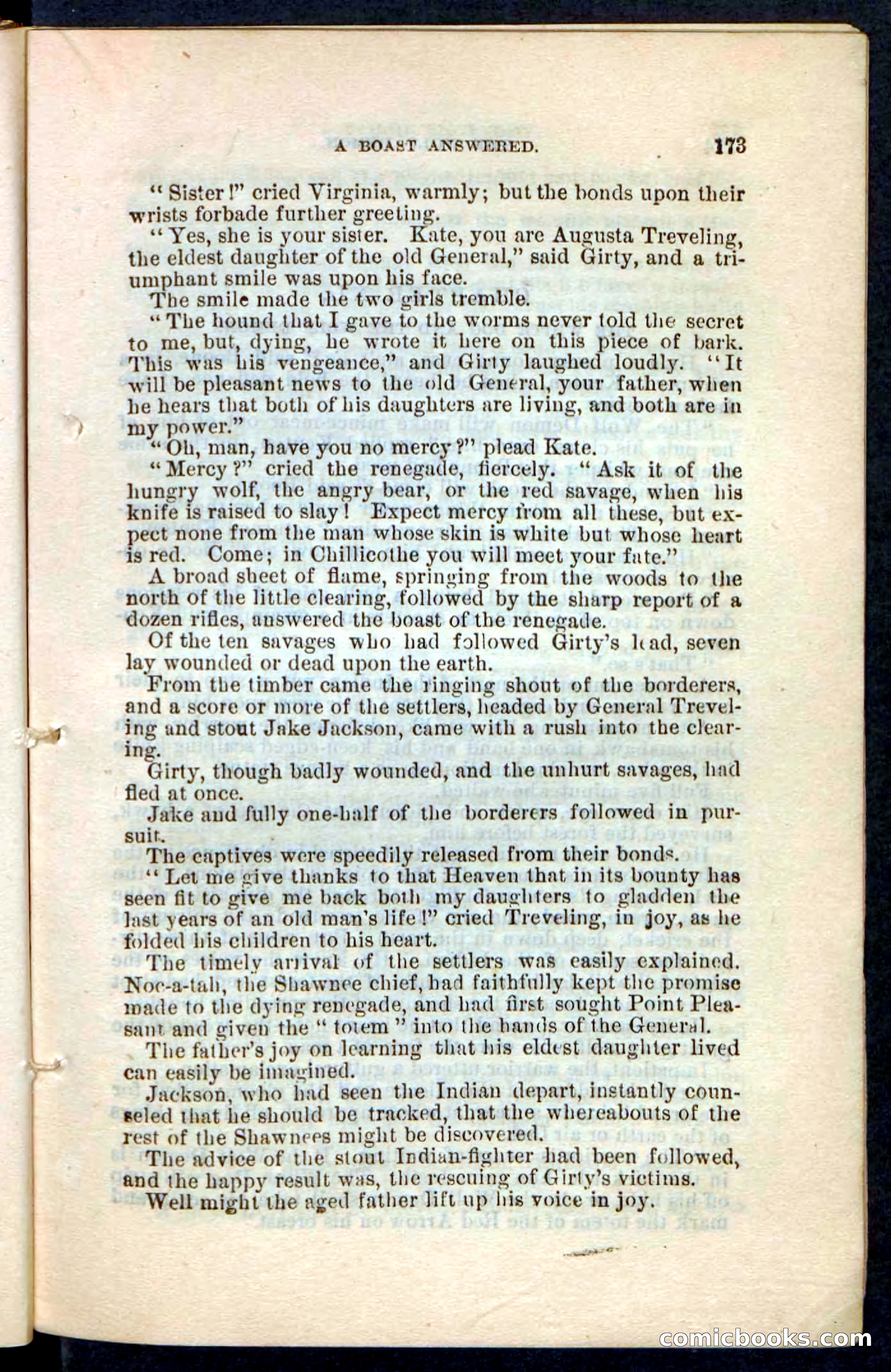 The Wolf-Demon, or The Red Arrow of the Far West — page 169 of 194