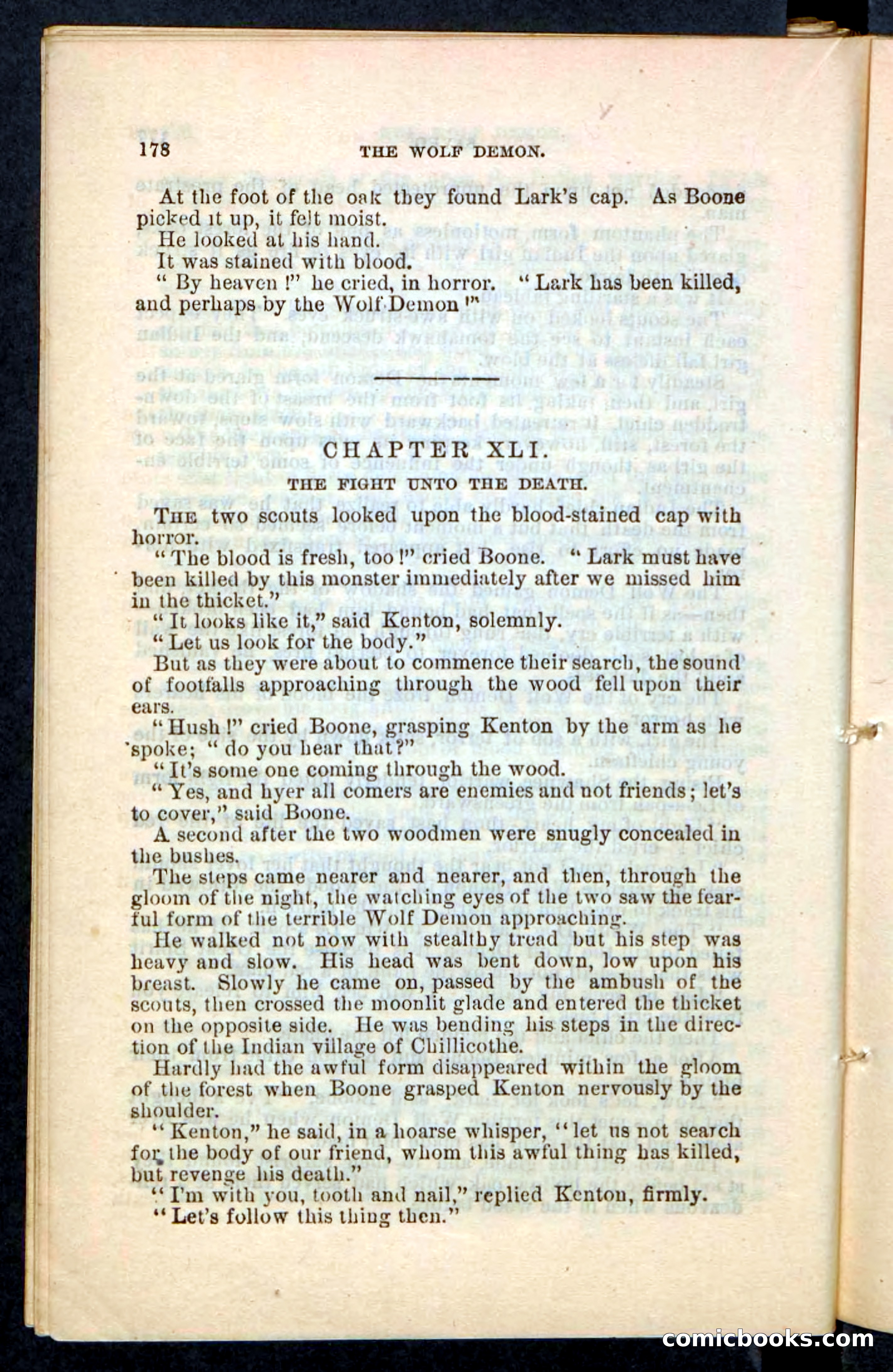 The Wolf-Demon, or The Red Arrow of the Far West — page 174 of 194