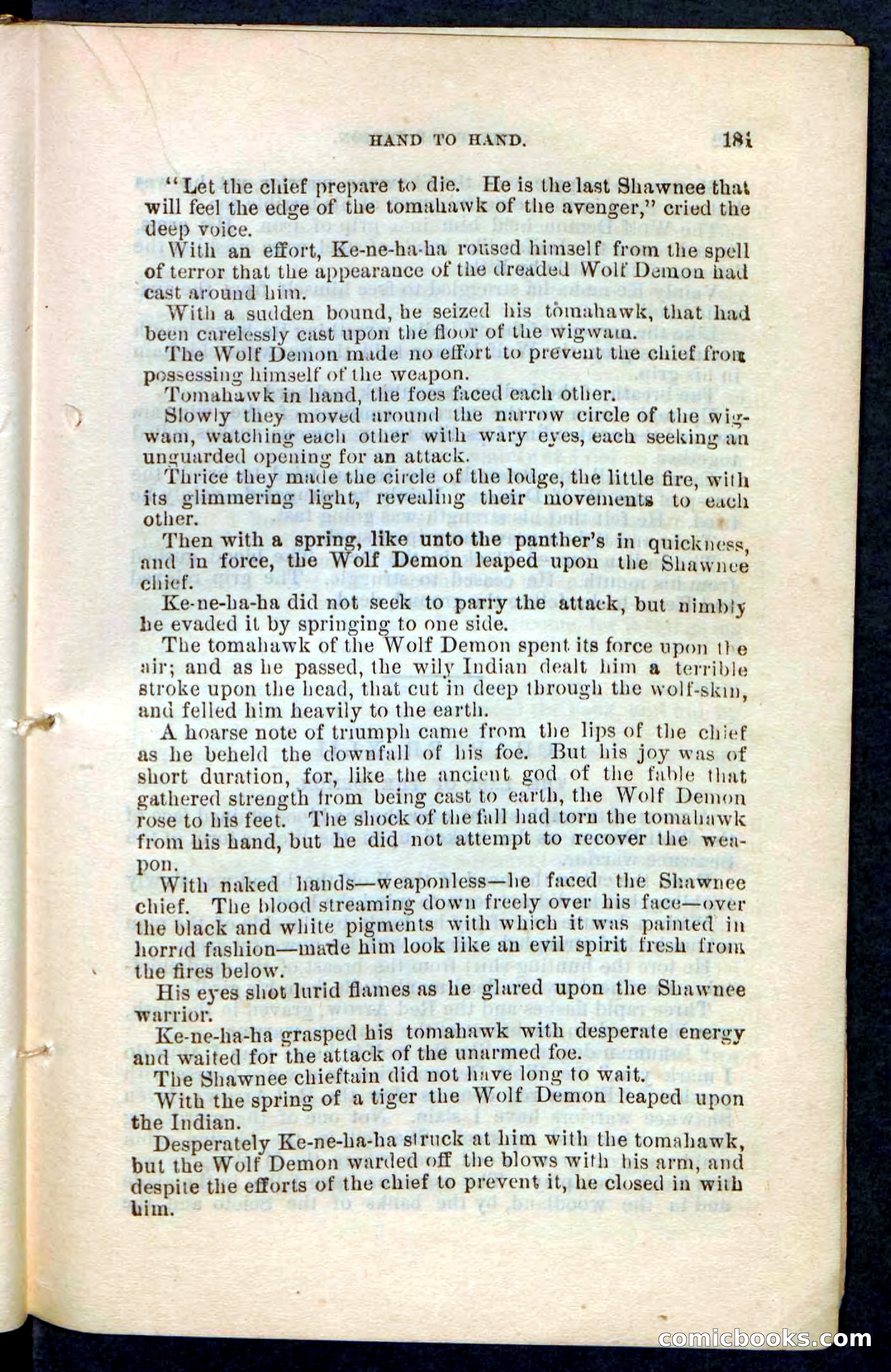 The Wolf-Demon, or The Red Arrow of the Far West — page 177 of 194