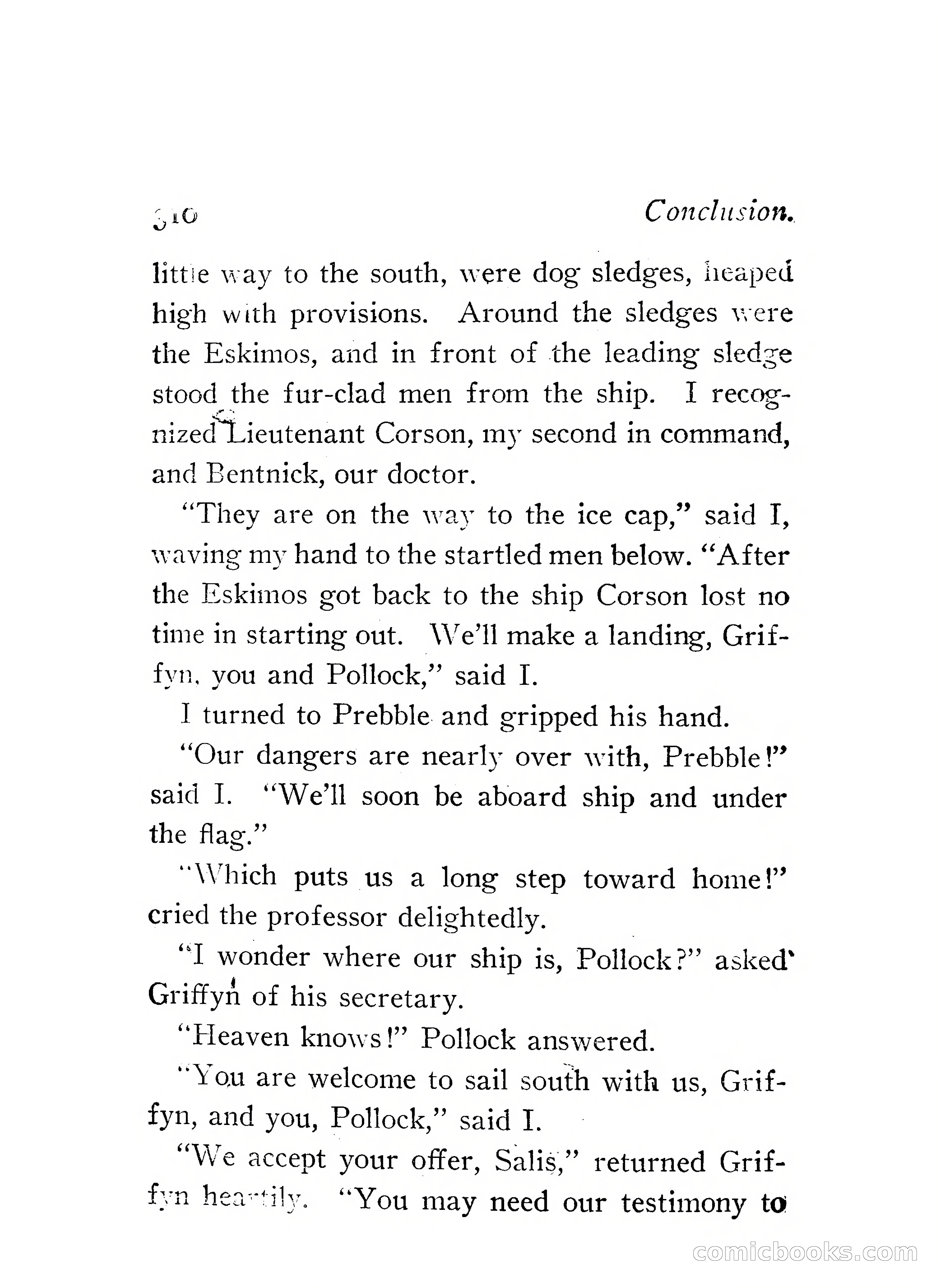 Castaway at the Pole — page 310 of 320
