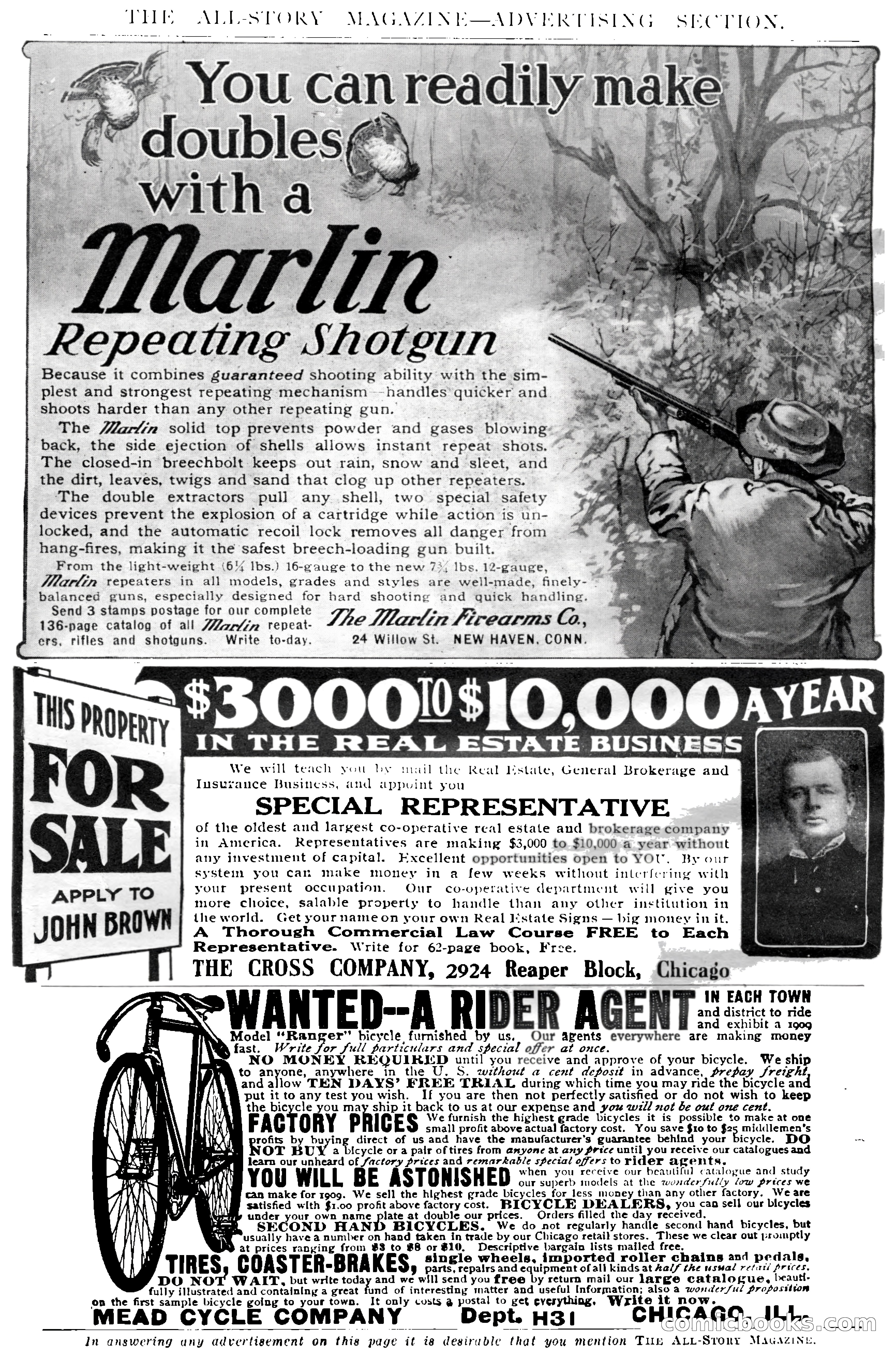 The All-Story, August 1909 — page 4 of 210