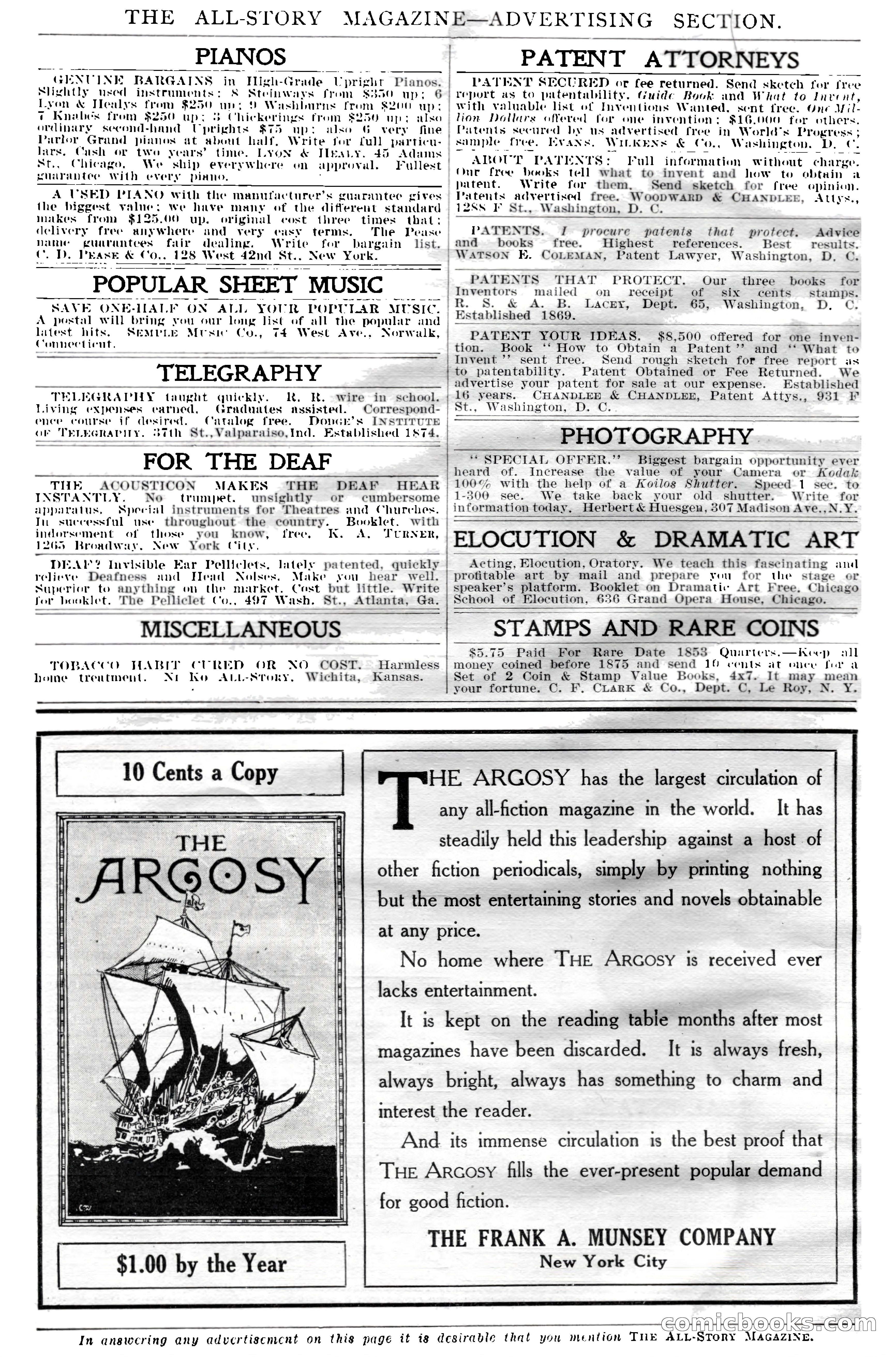 The All-Story, August 1909 — page 8 of 210