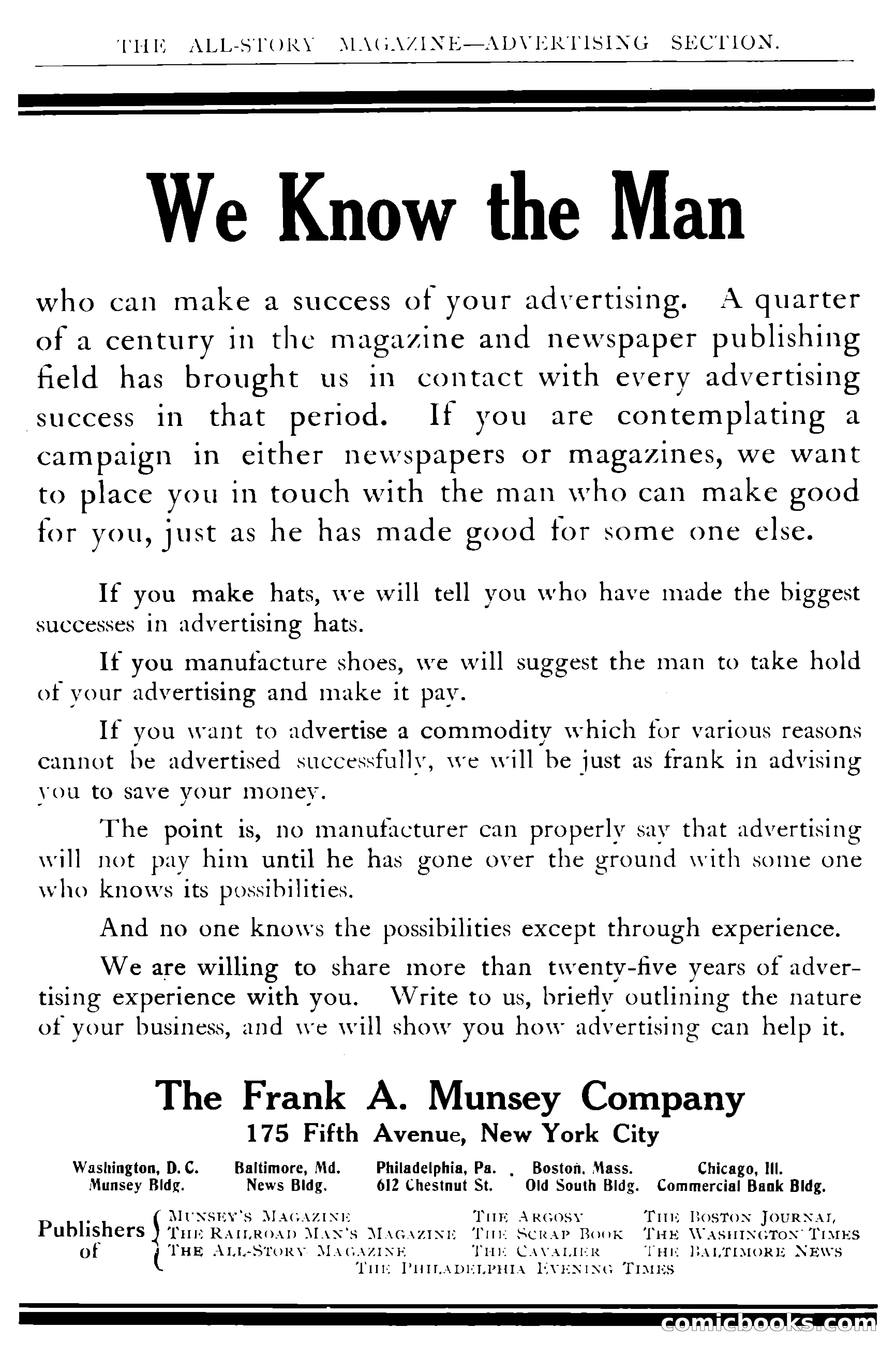 The All-Story, August 1909 — page 9 of 210