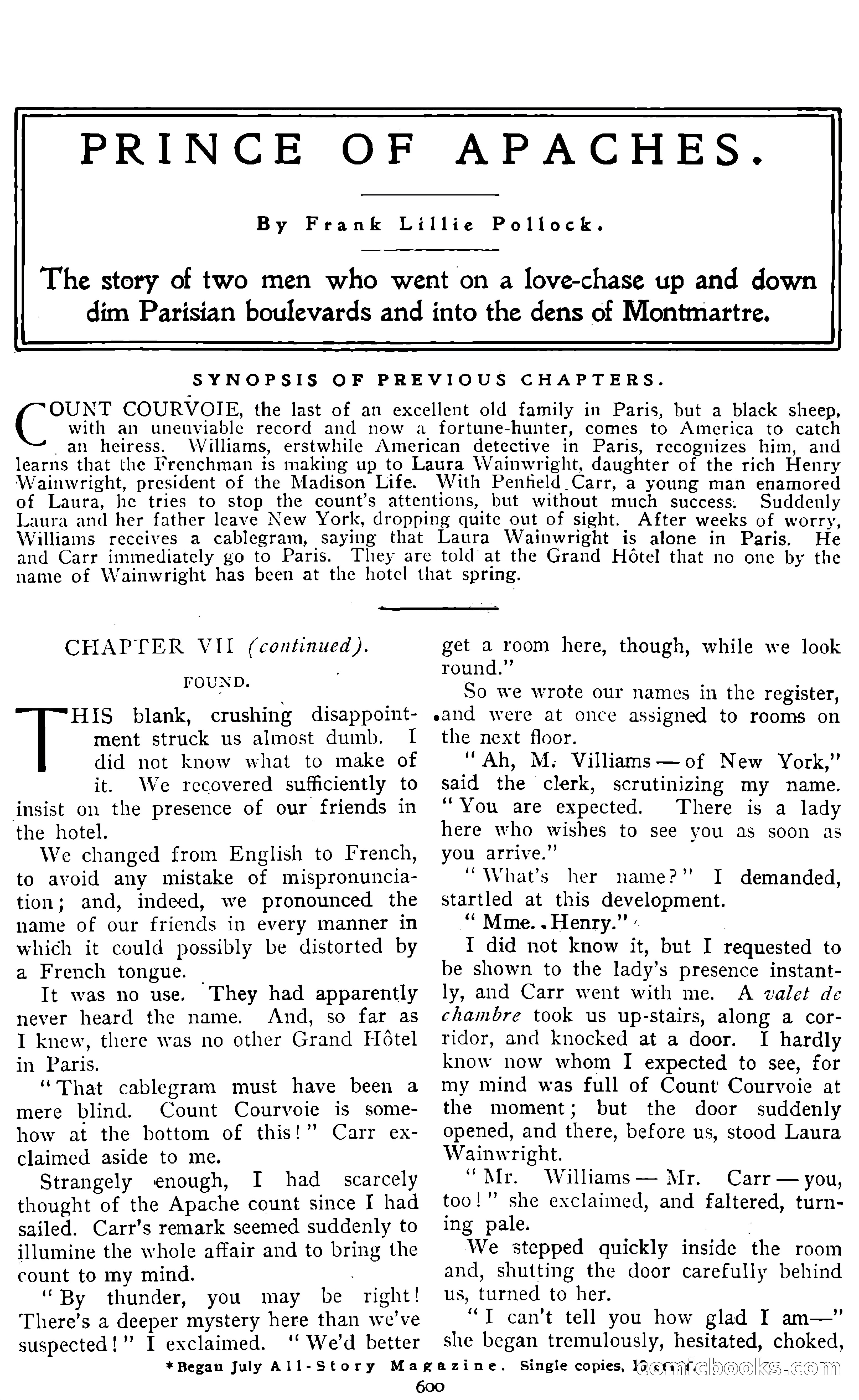 The All-Story, August 1909 — page 34 of 210