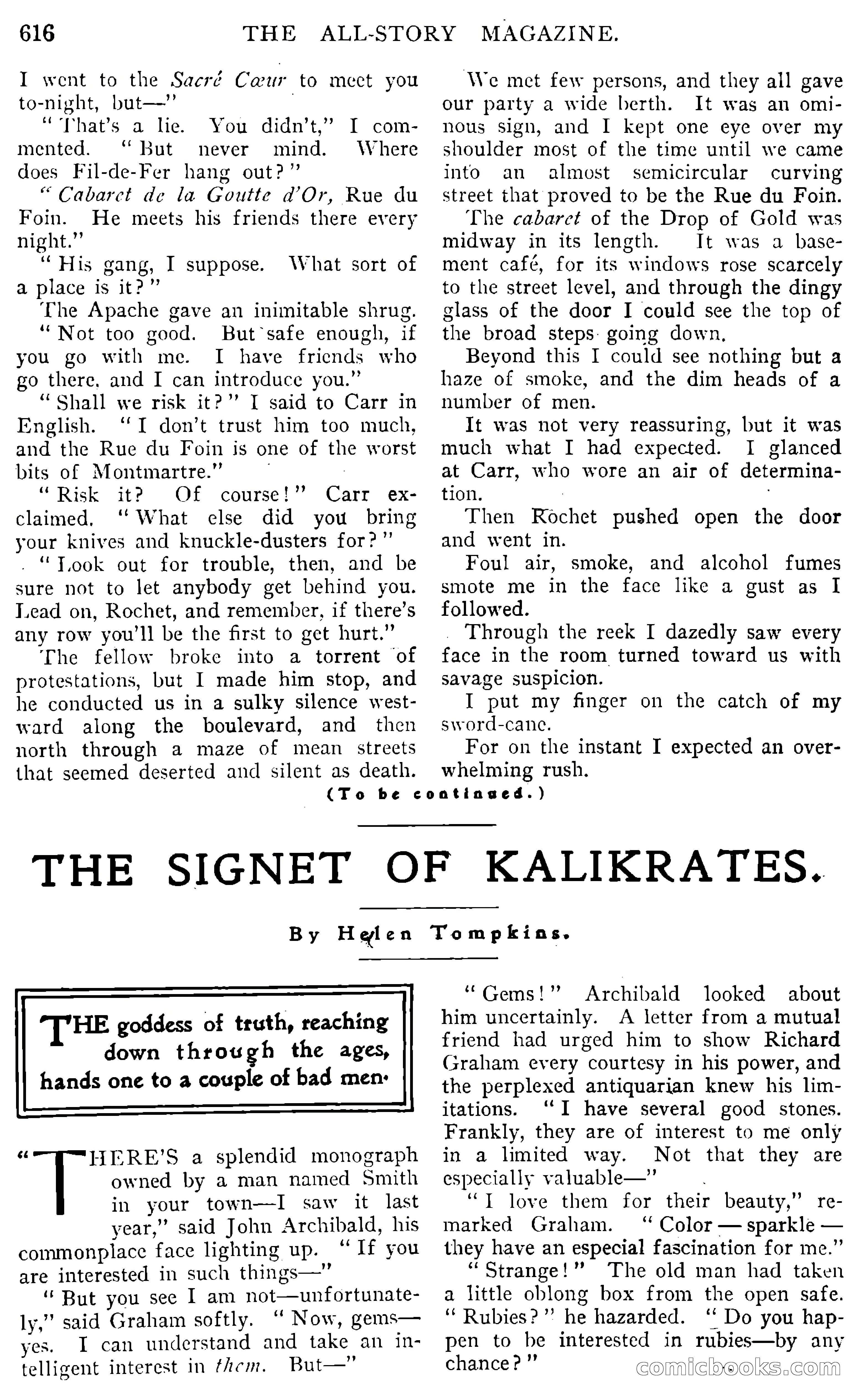 The All-Story, August 1909 — page 50 of 210