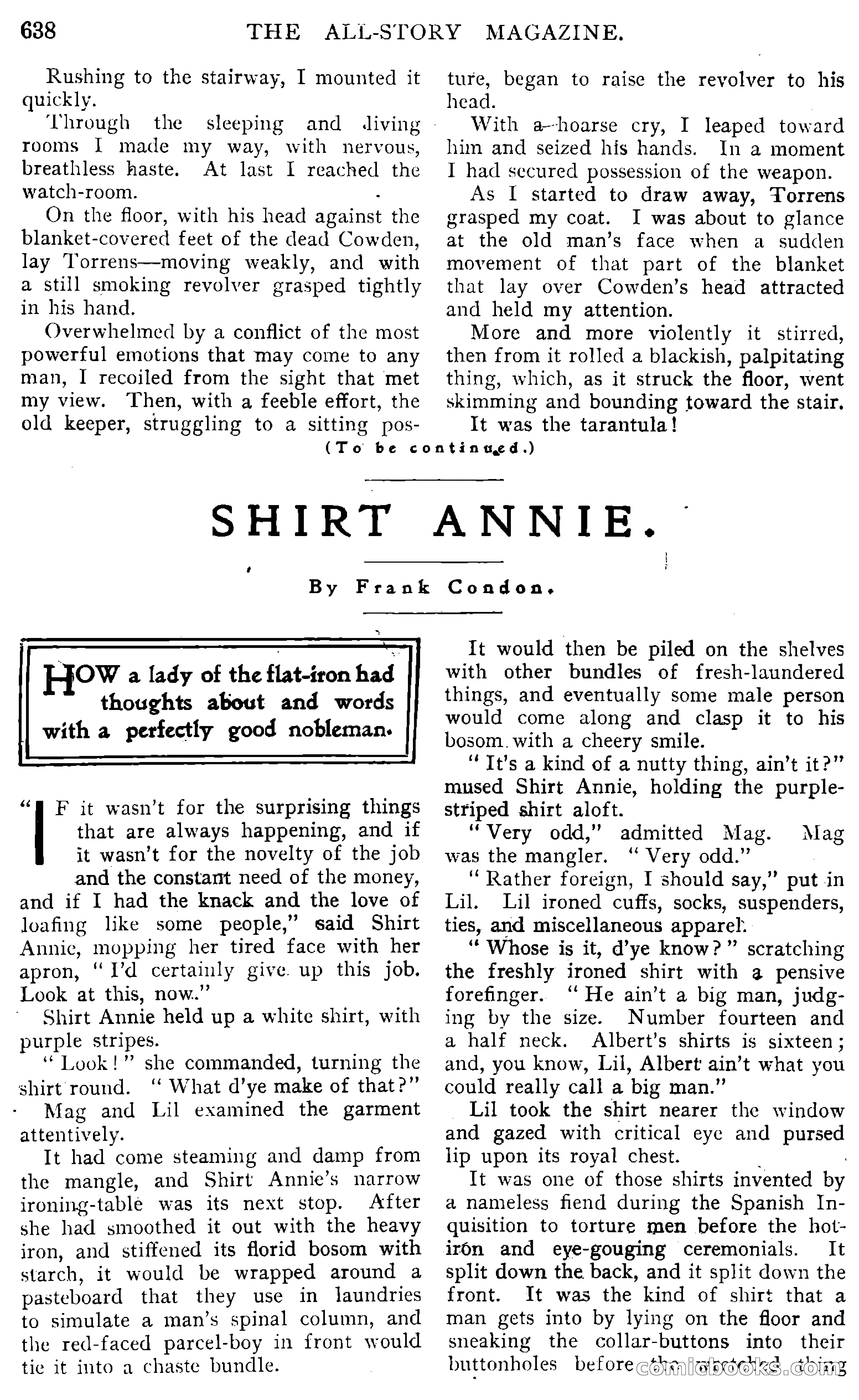 The All-Story, August 1909 — page 72 of 210