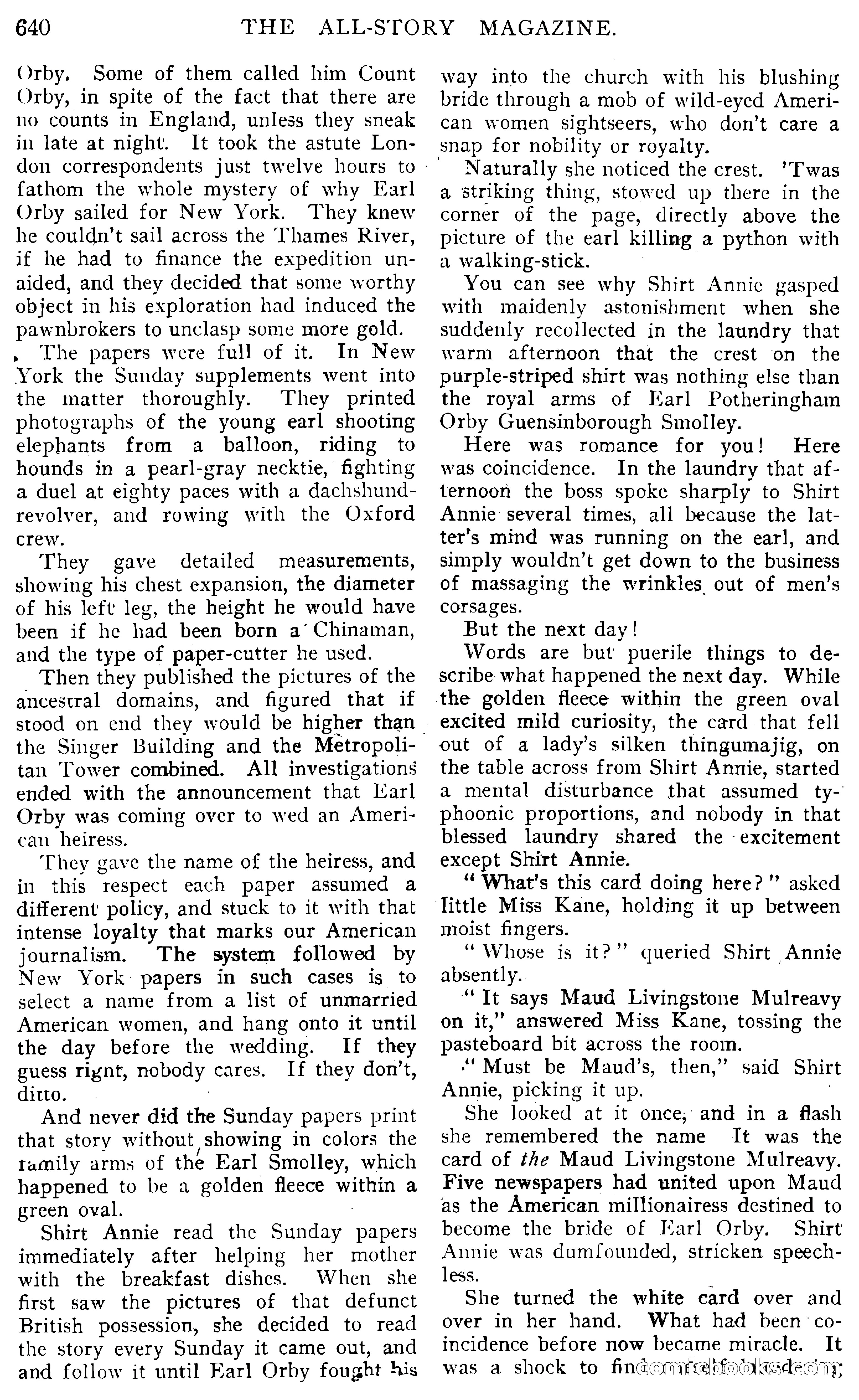 The All-Story, August 1909 — page 74 of 210