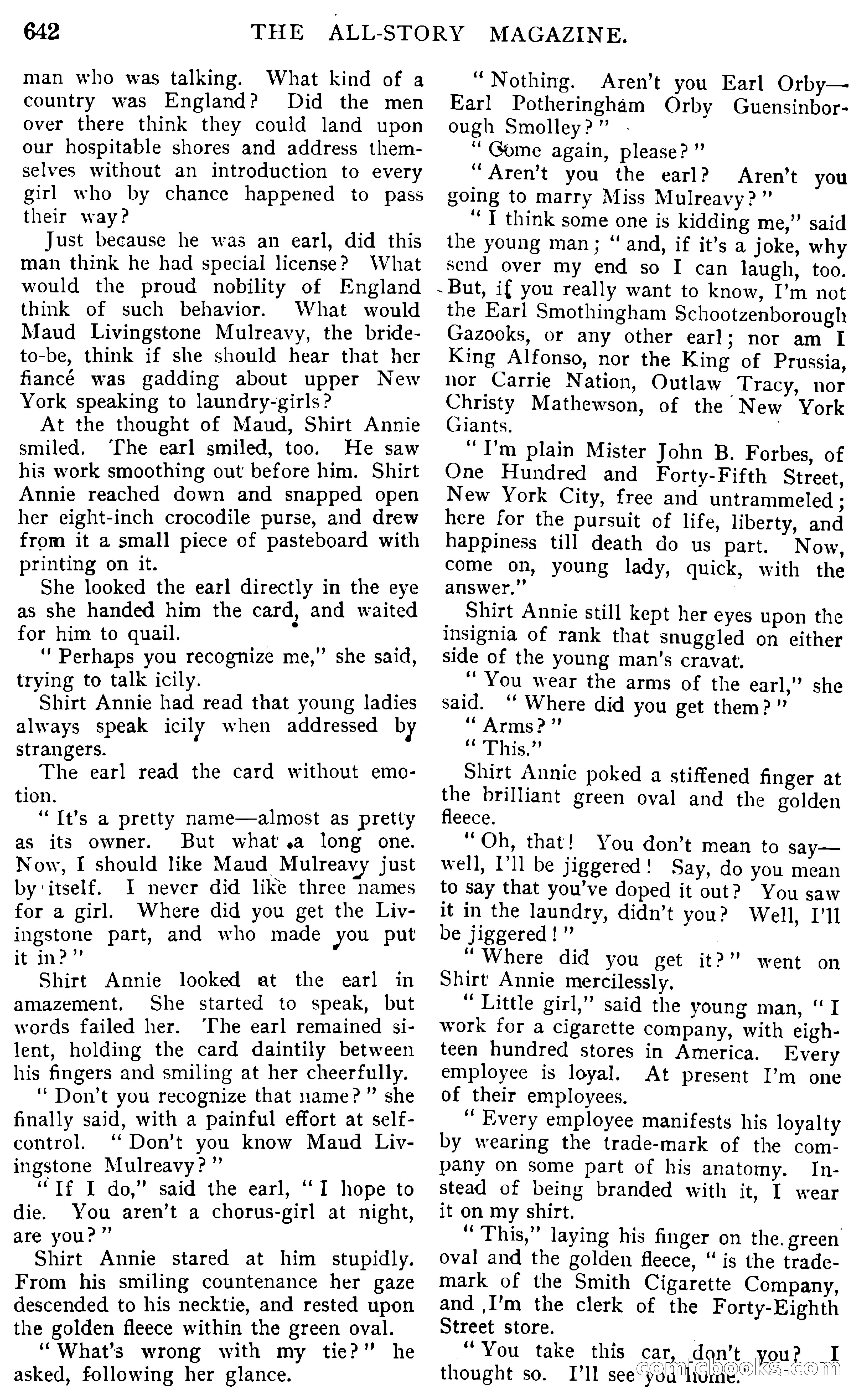 The All-Story, August 1909 — page 76 of 210