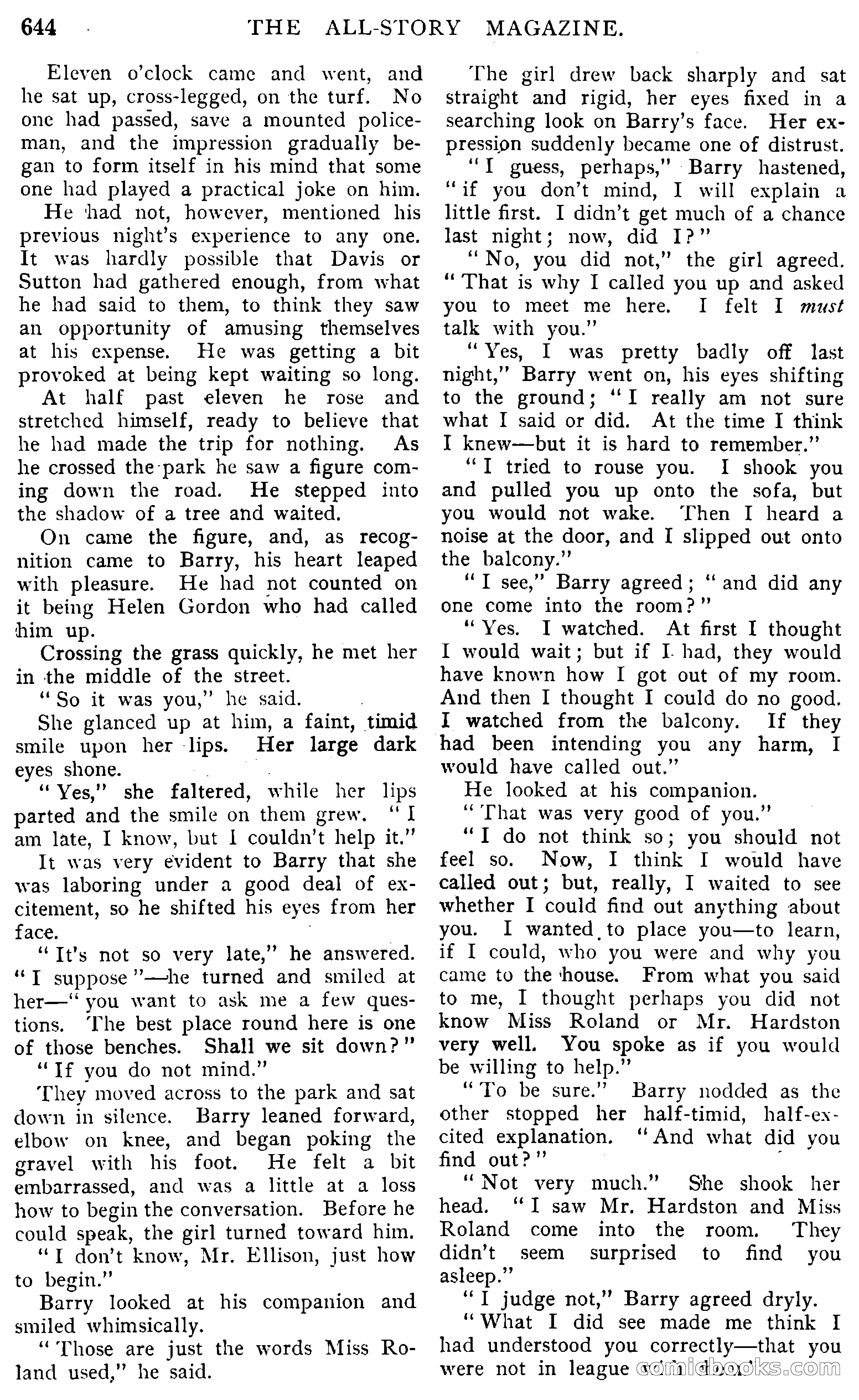 The All-Story, August 1909 — page 78 of 210