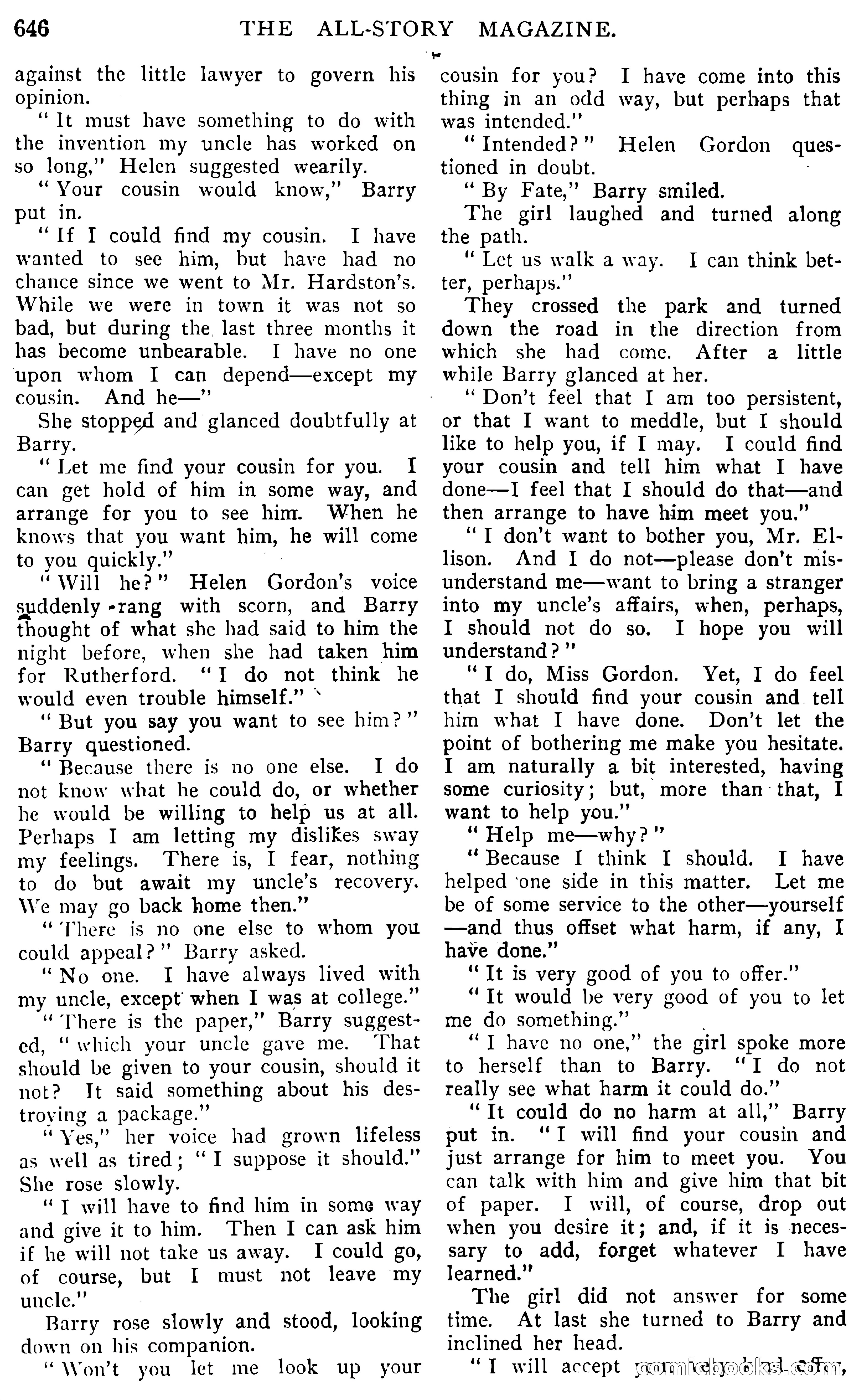 The All-Story, August 1909 — page 80 of 210