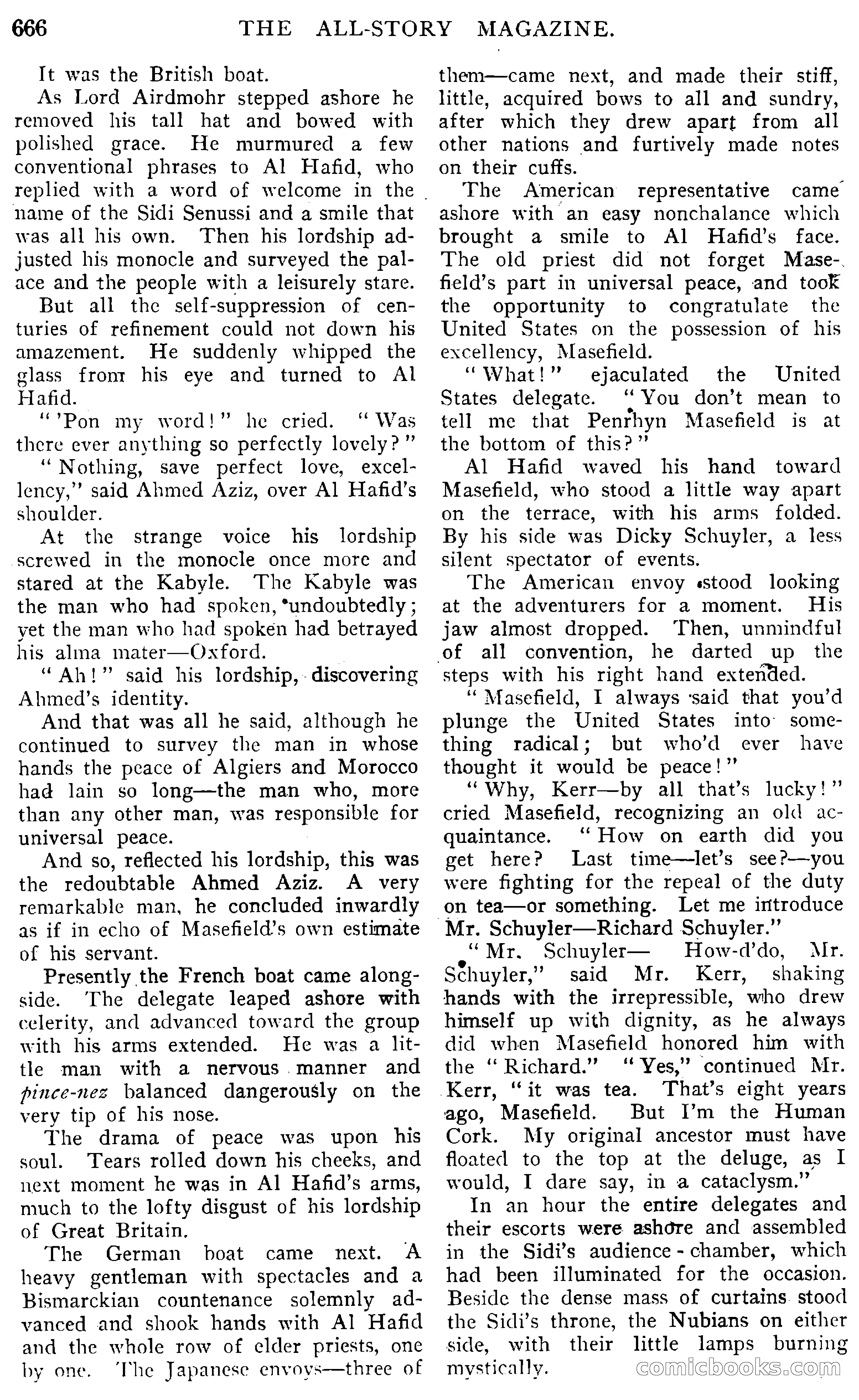 The All-Story, August 1909 — page 100 of 210