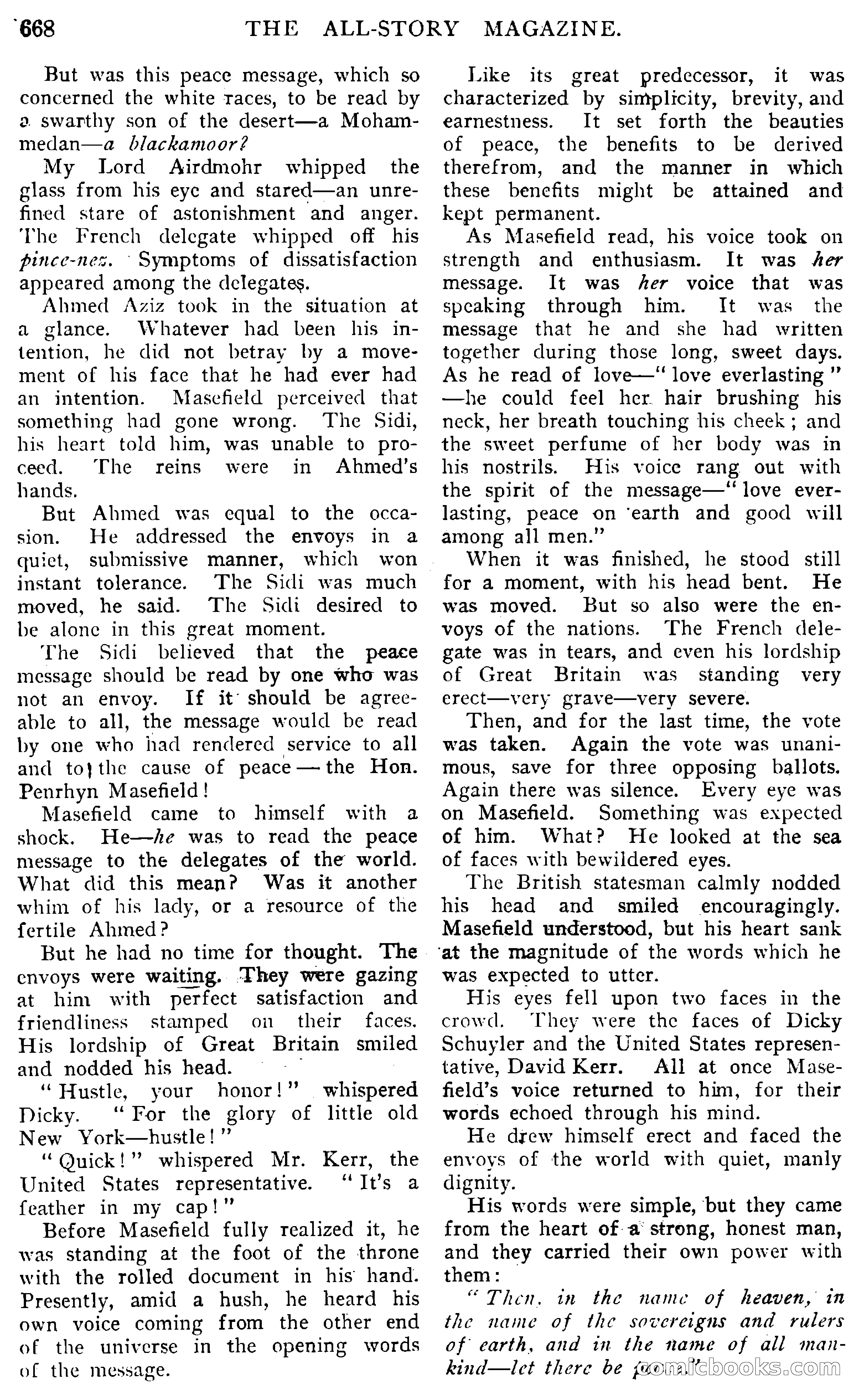 The All-Story, August 1909 — page 102 of 210