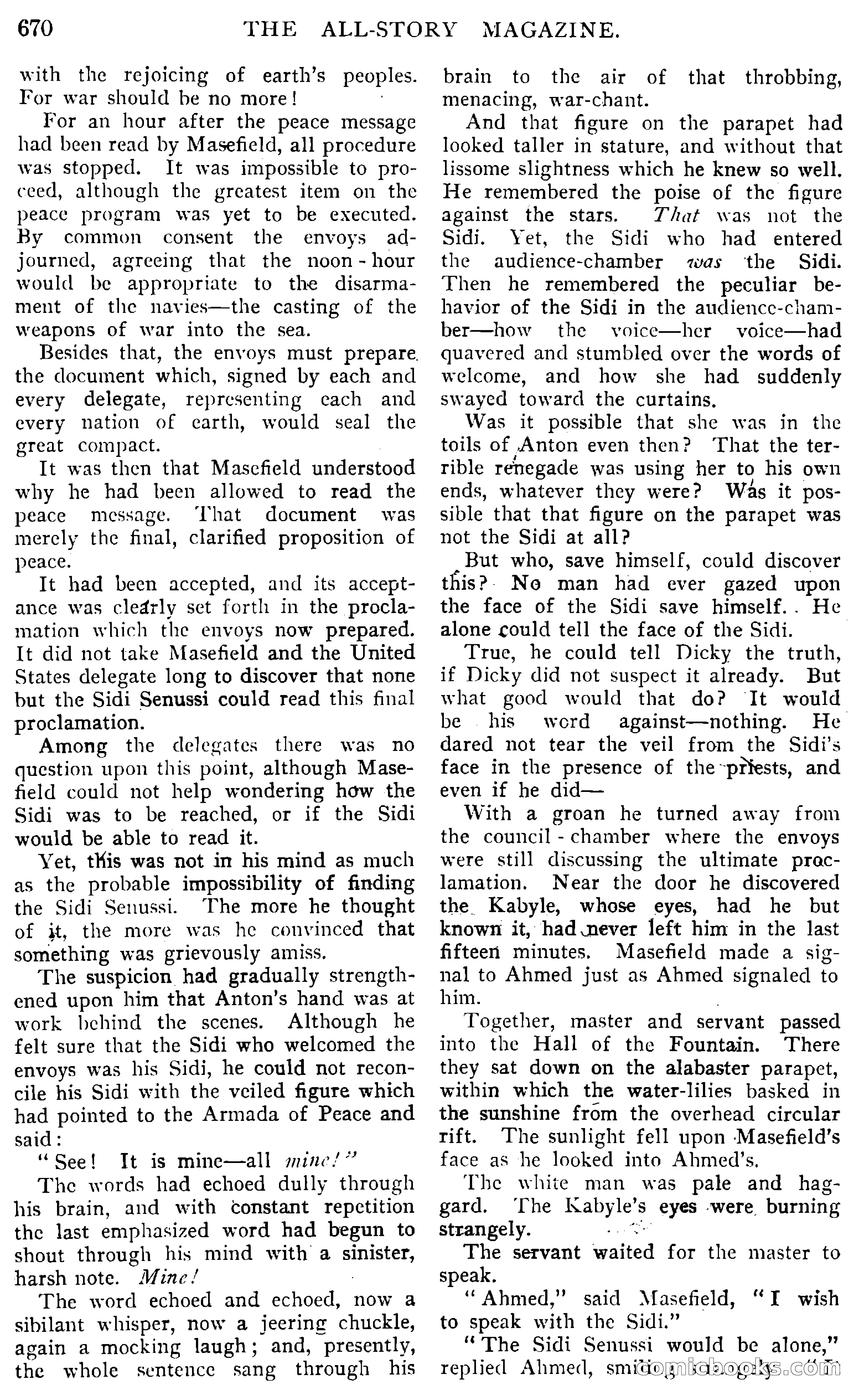 The All-Story, August 1909 — page 104 of 210