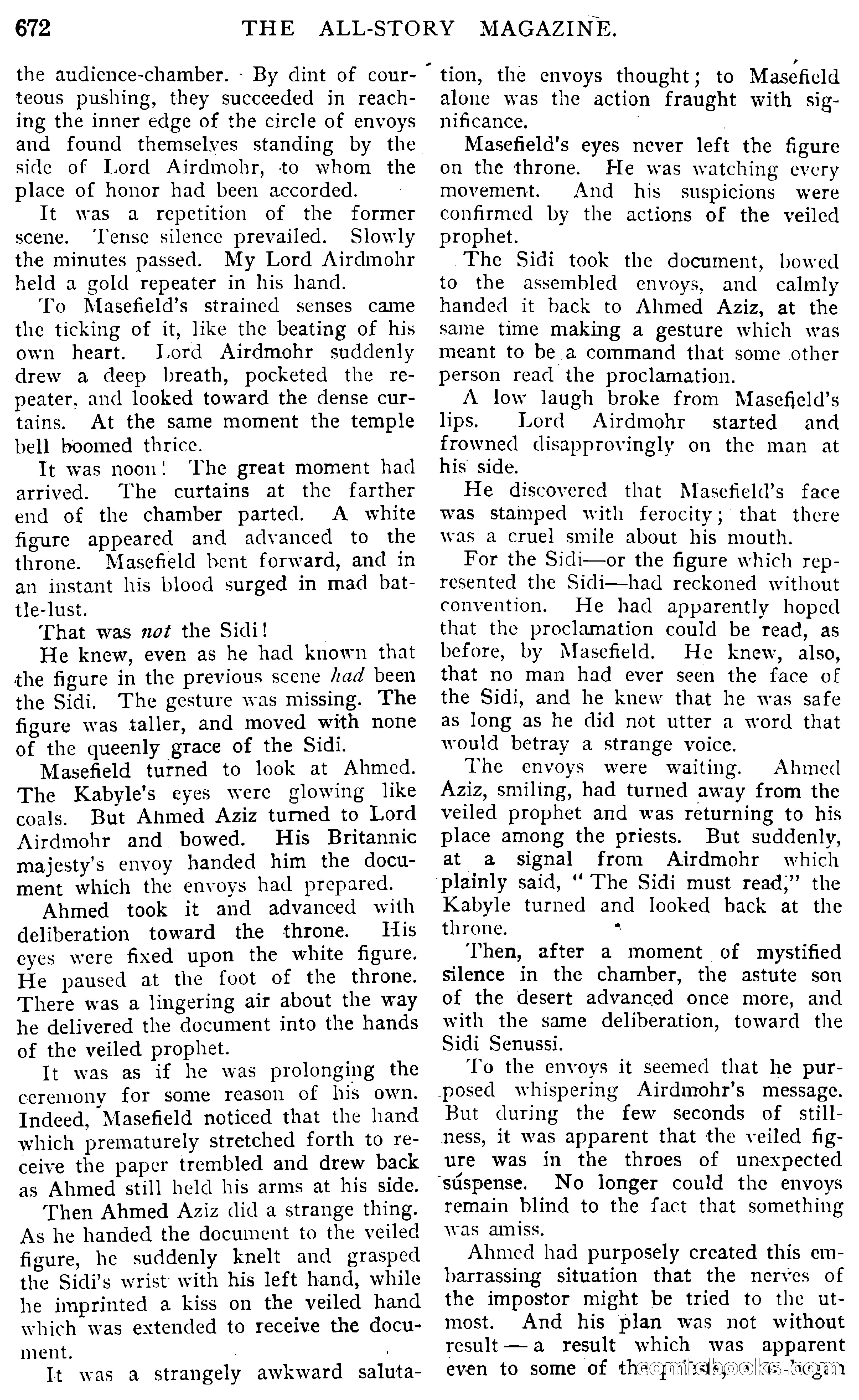 The All-Story, August 1909 — page 106 of 210