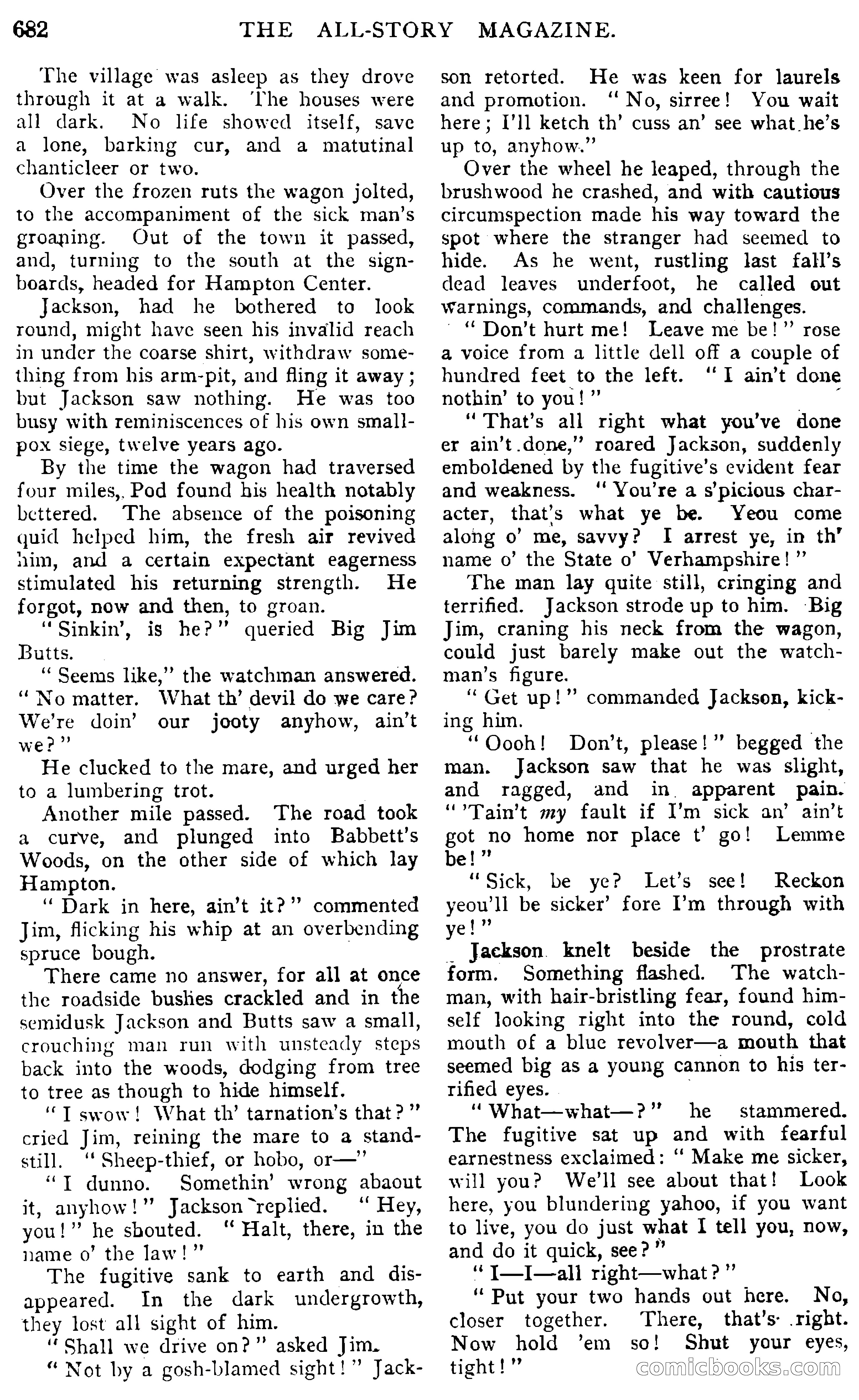 The All-Story, August 1909 — page 116 of 210