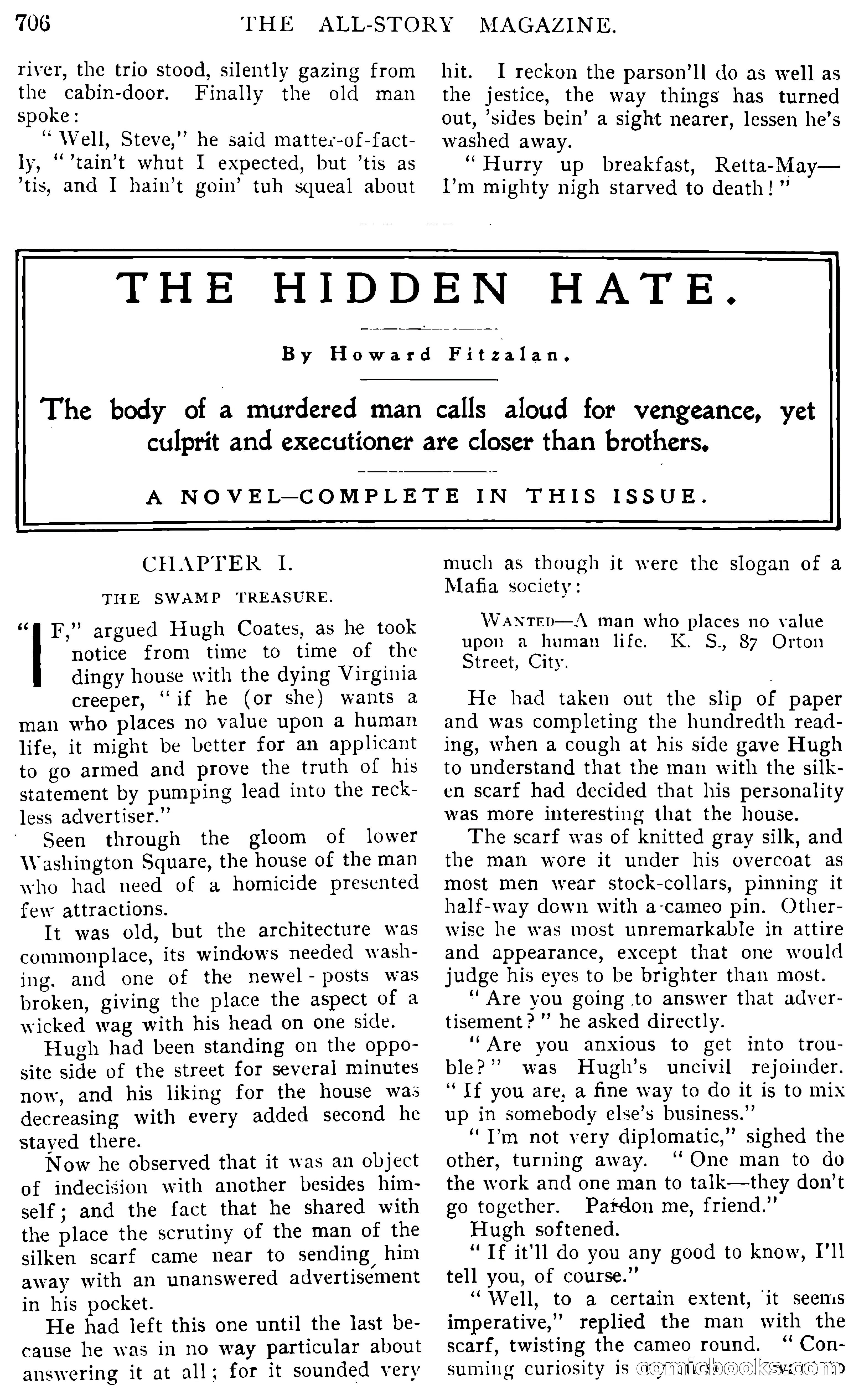The All-Story, August 1909 — page 140 of 210
