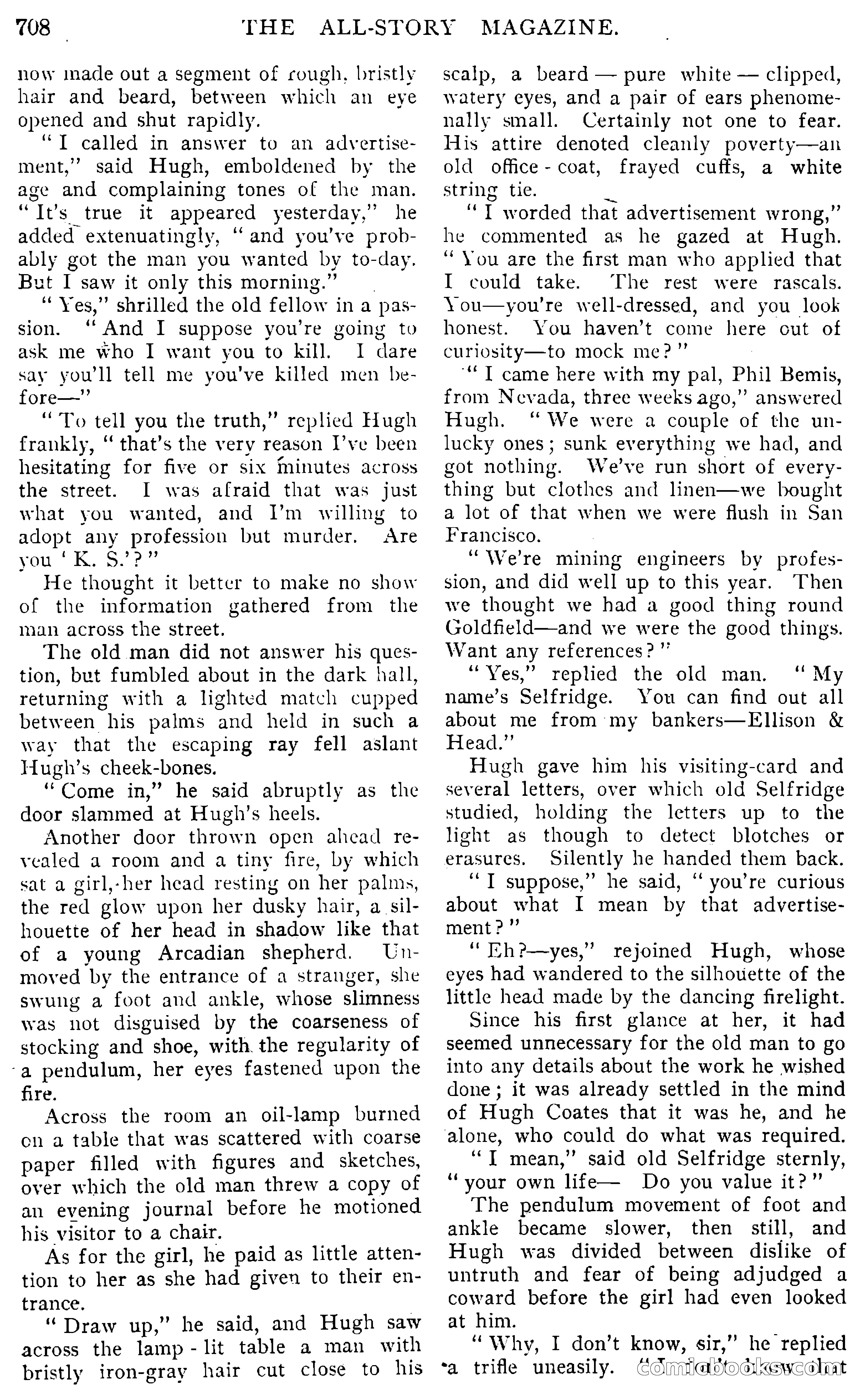 The All-Story, August 1909 — page 142 of 210