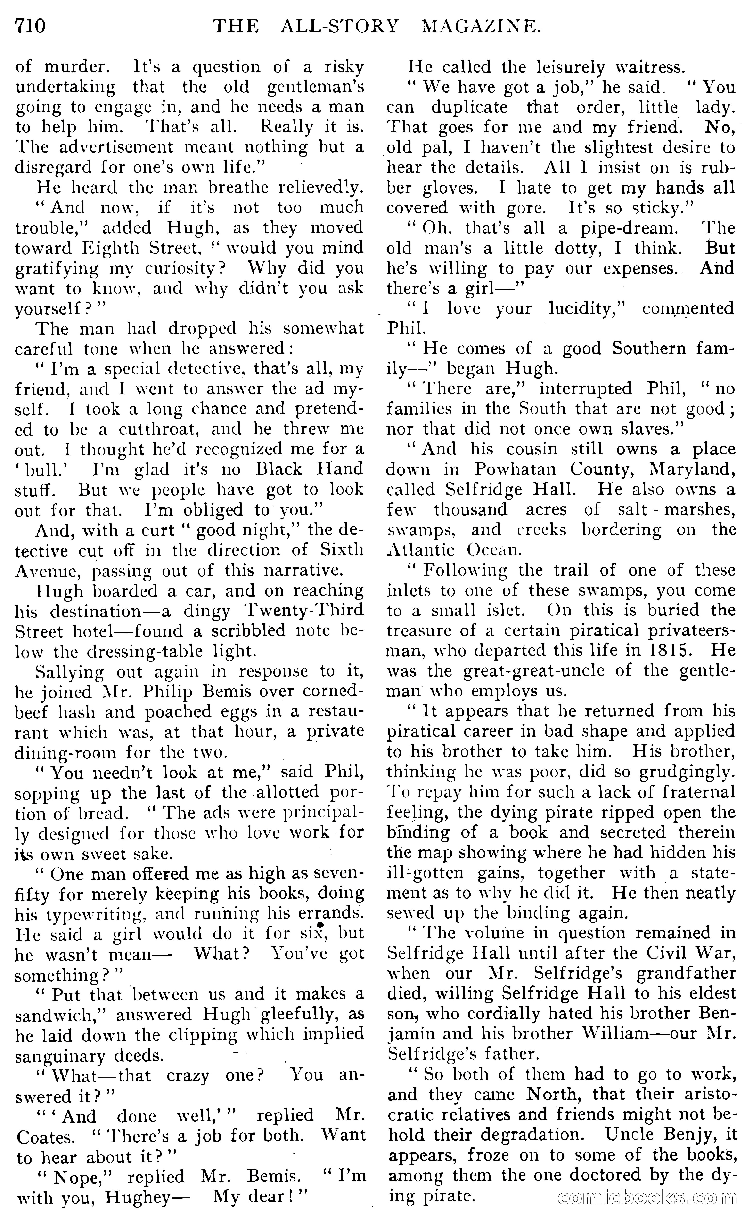 The All-Story, August 1909 — page 144 of 210