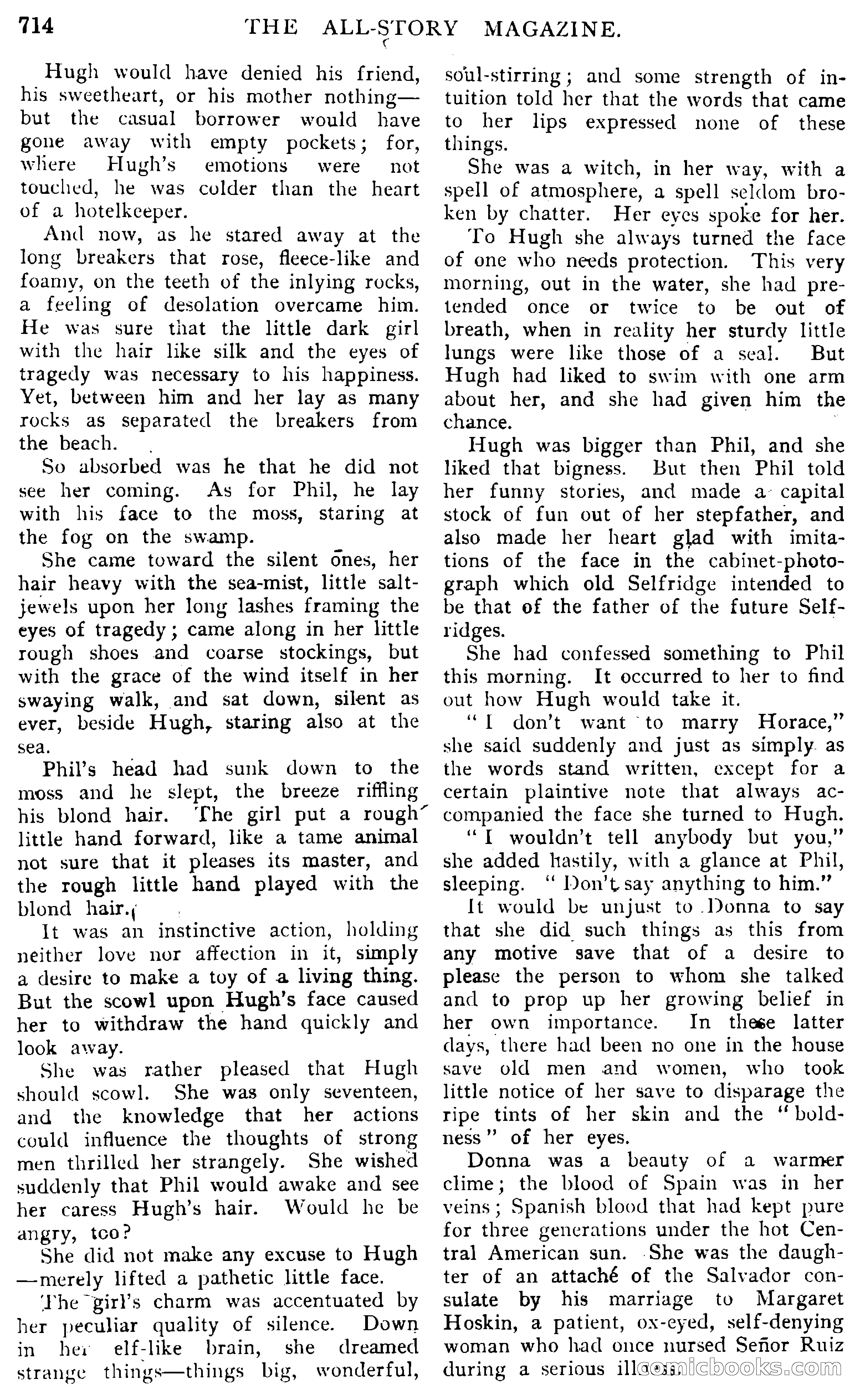 The All-Story, August 1909 — page 148 of 210