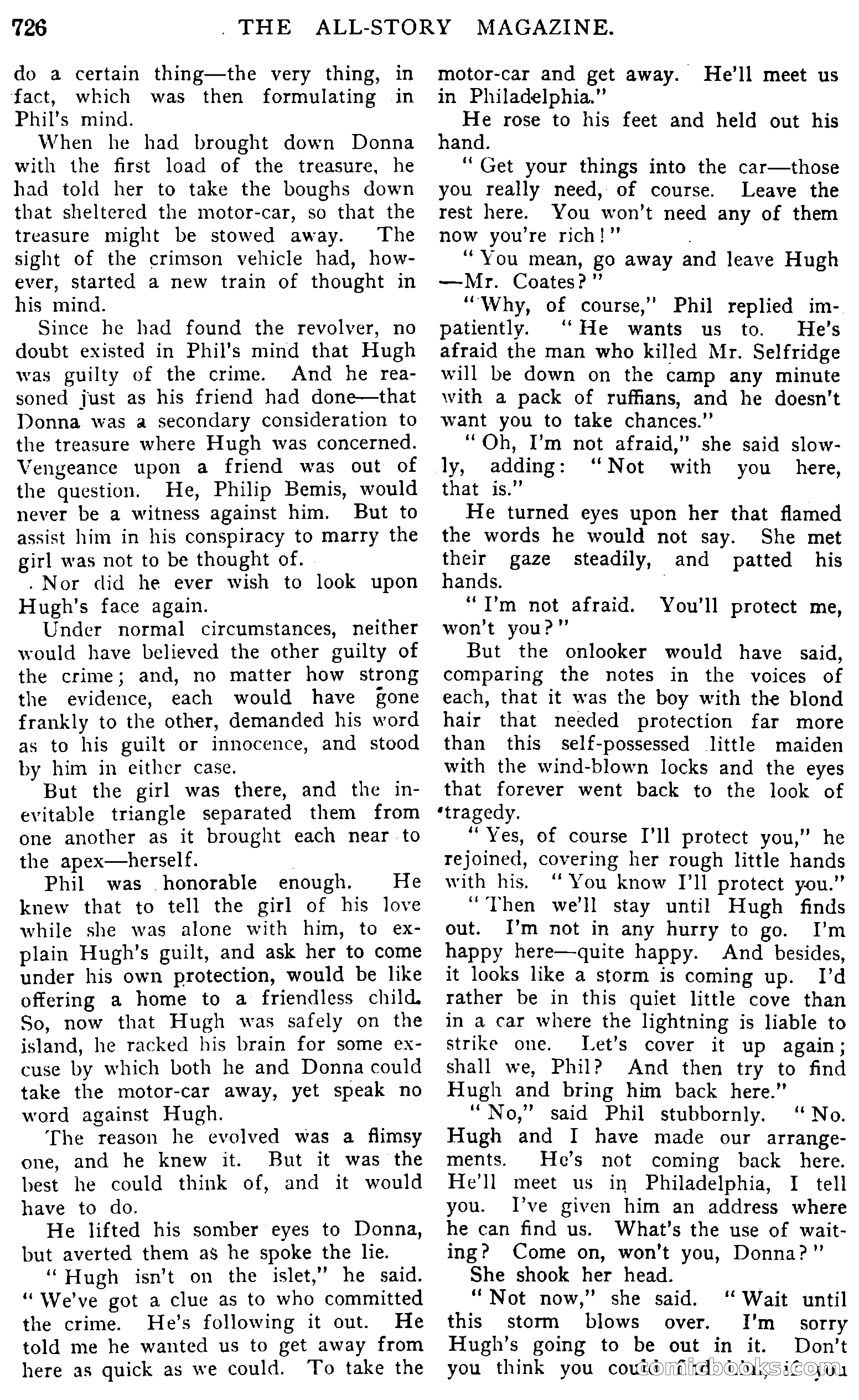 The All-Story, August 1909 — page 160 of 210