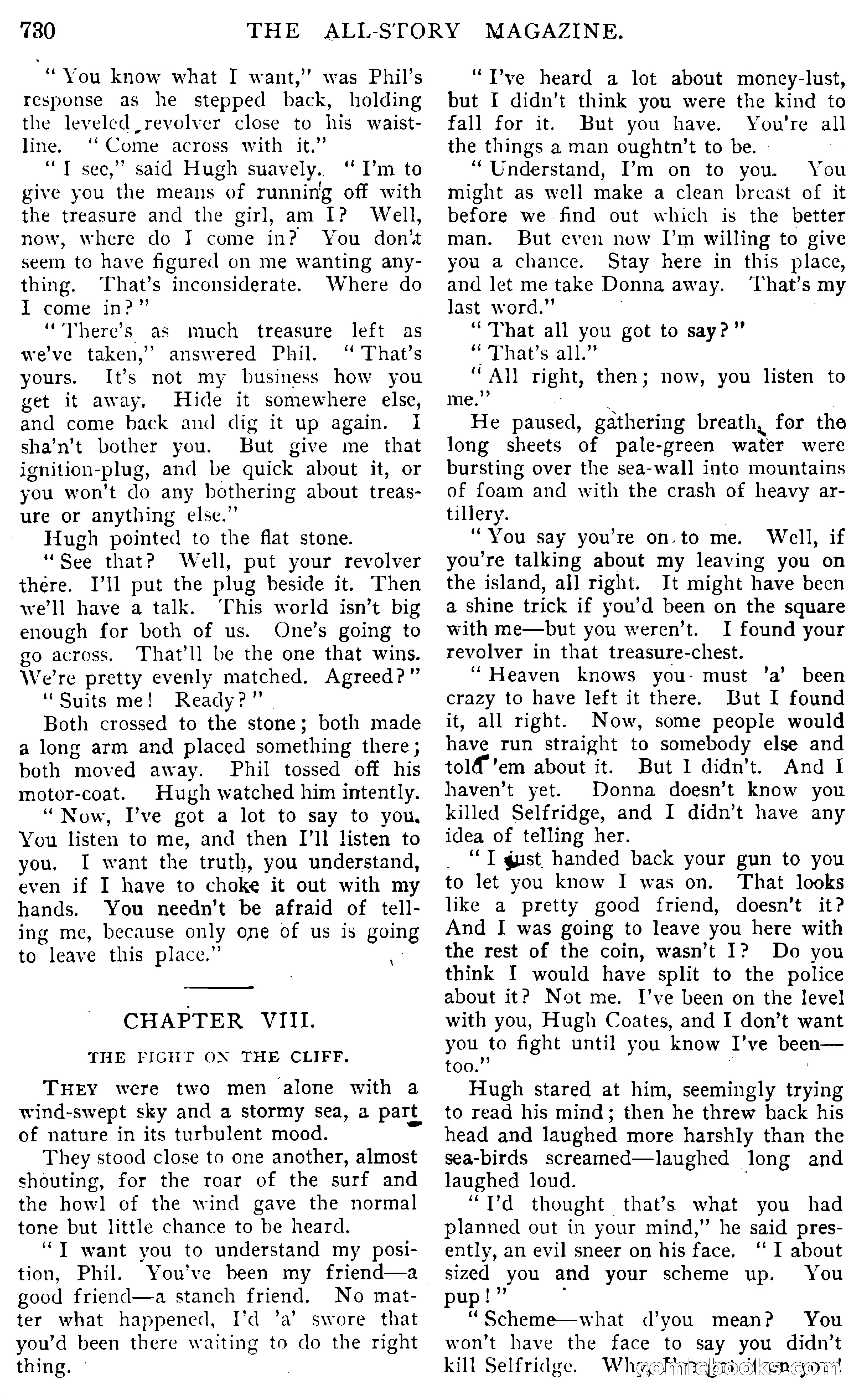 The All-Story, August 1909 — page 164 of 210