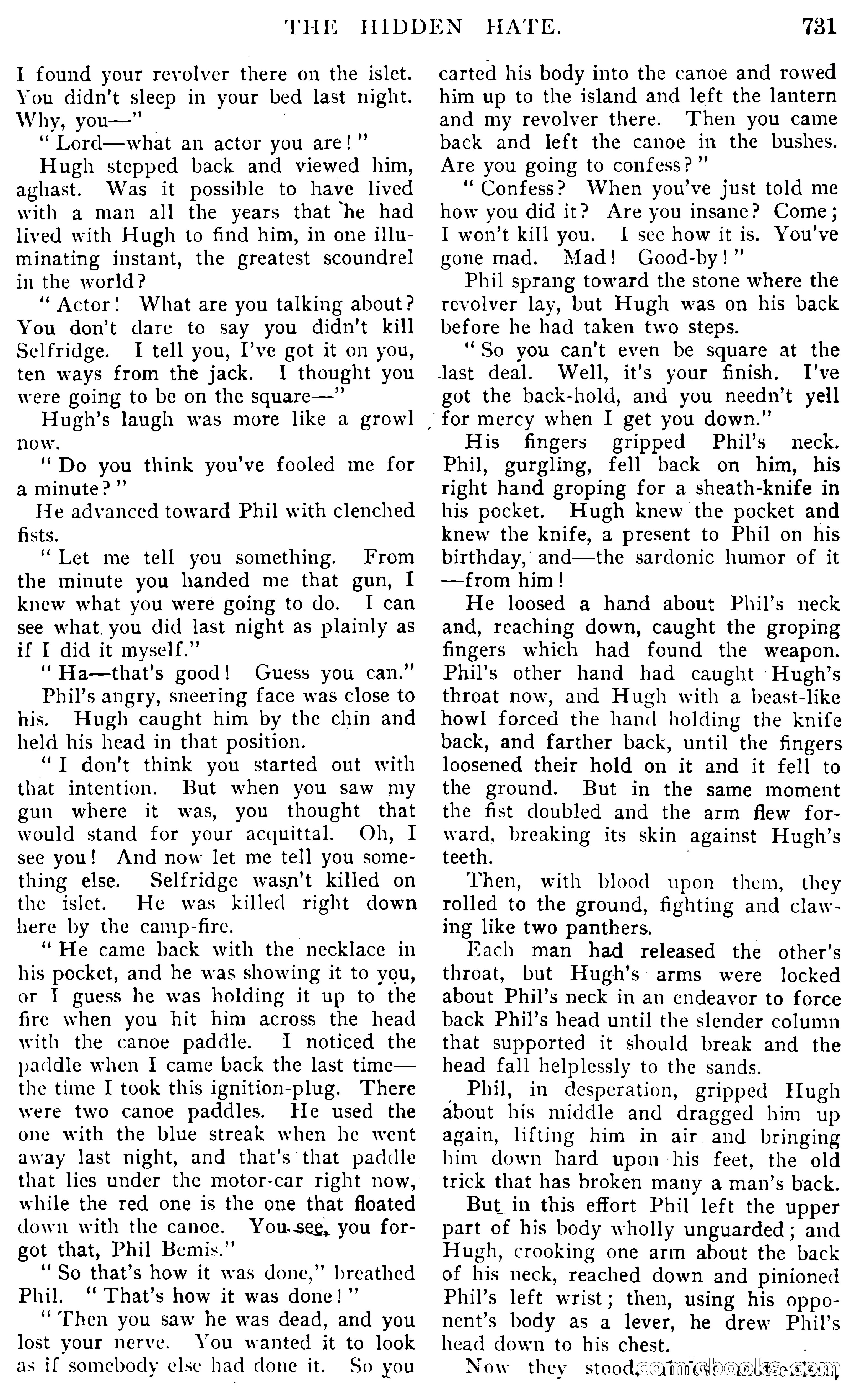 The All-Story, August 1909 — page 165 of 210