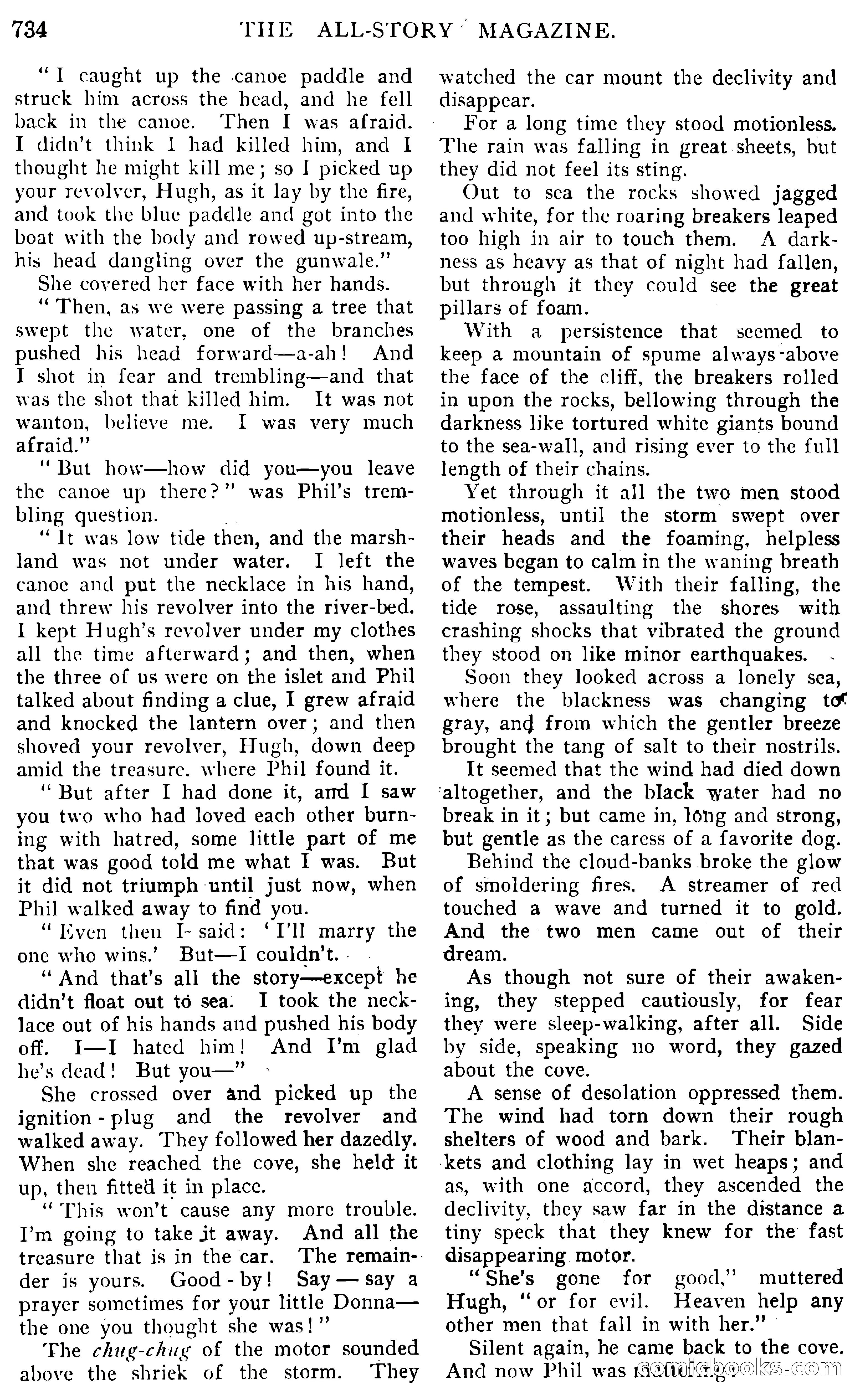The All-Story, August 1909 — page 168 of 210