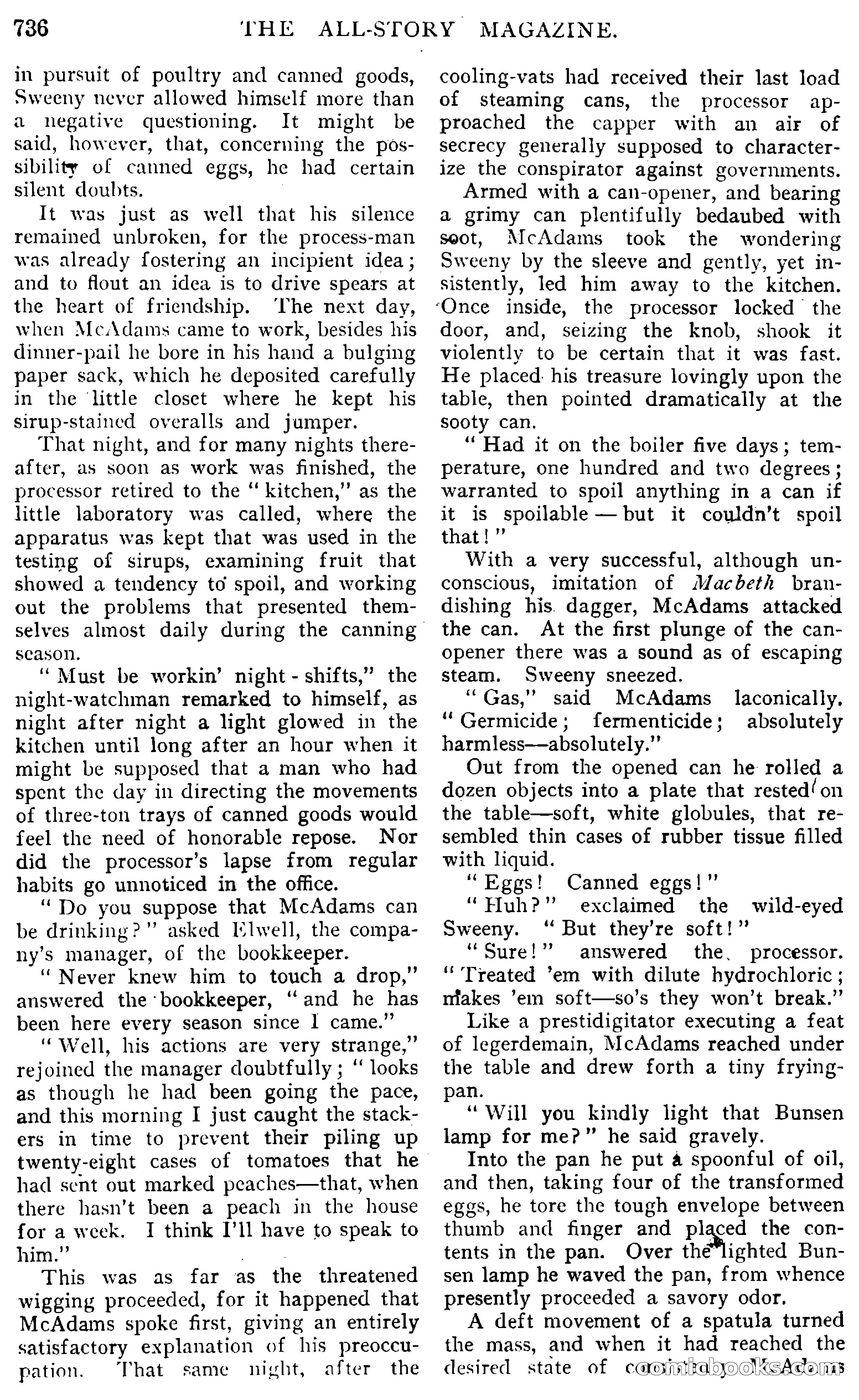 The All-Story, August 1909 — page 170 of 210