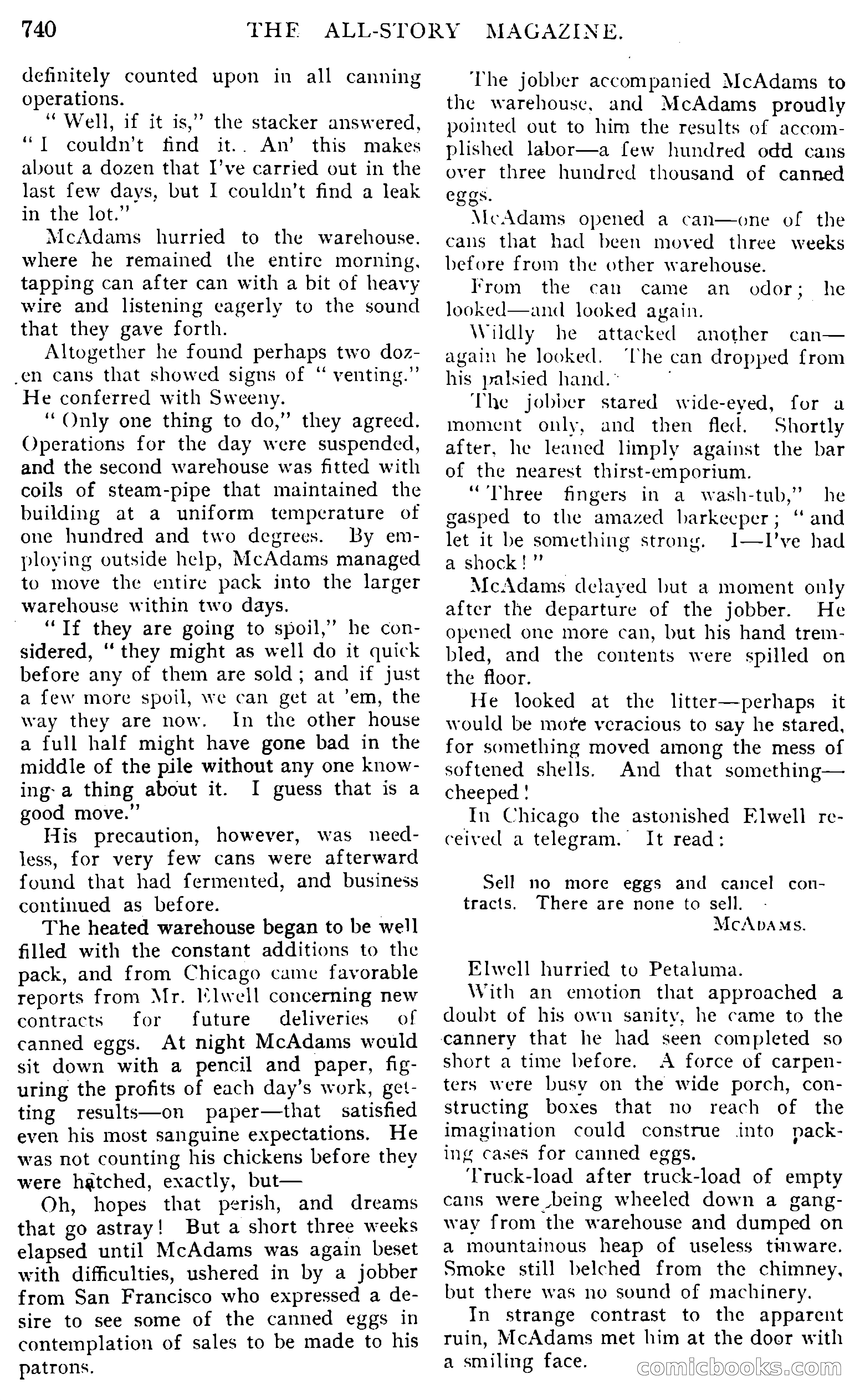 The All-Story, August 1909 — page 174 of 210