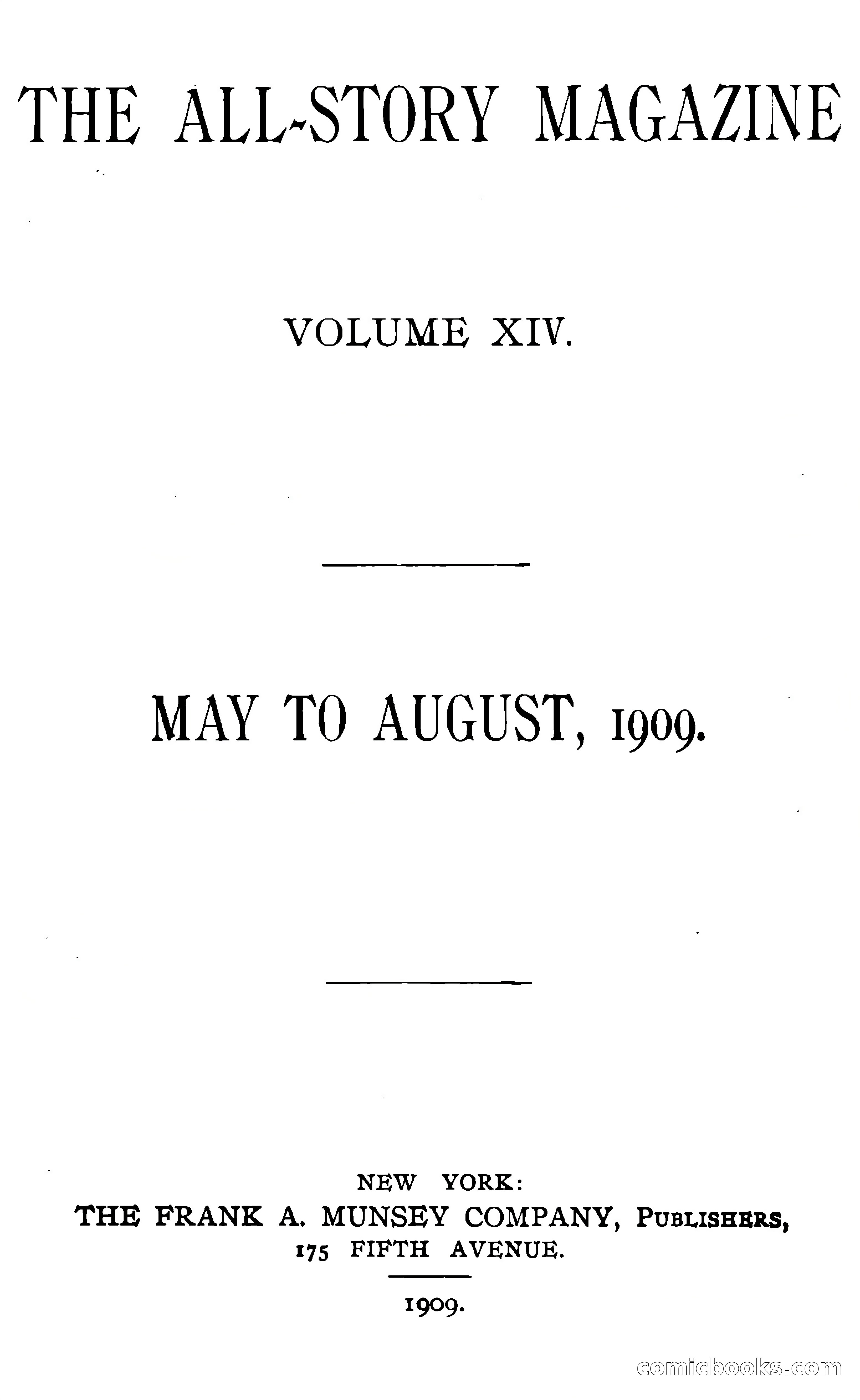 The All-Story, August 1909 — page 199 of 210