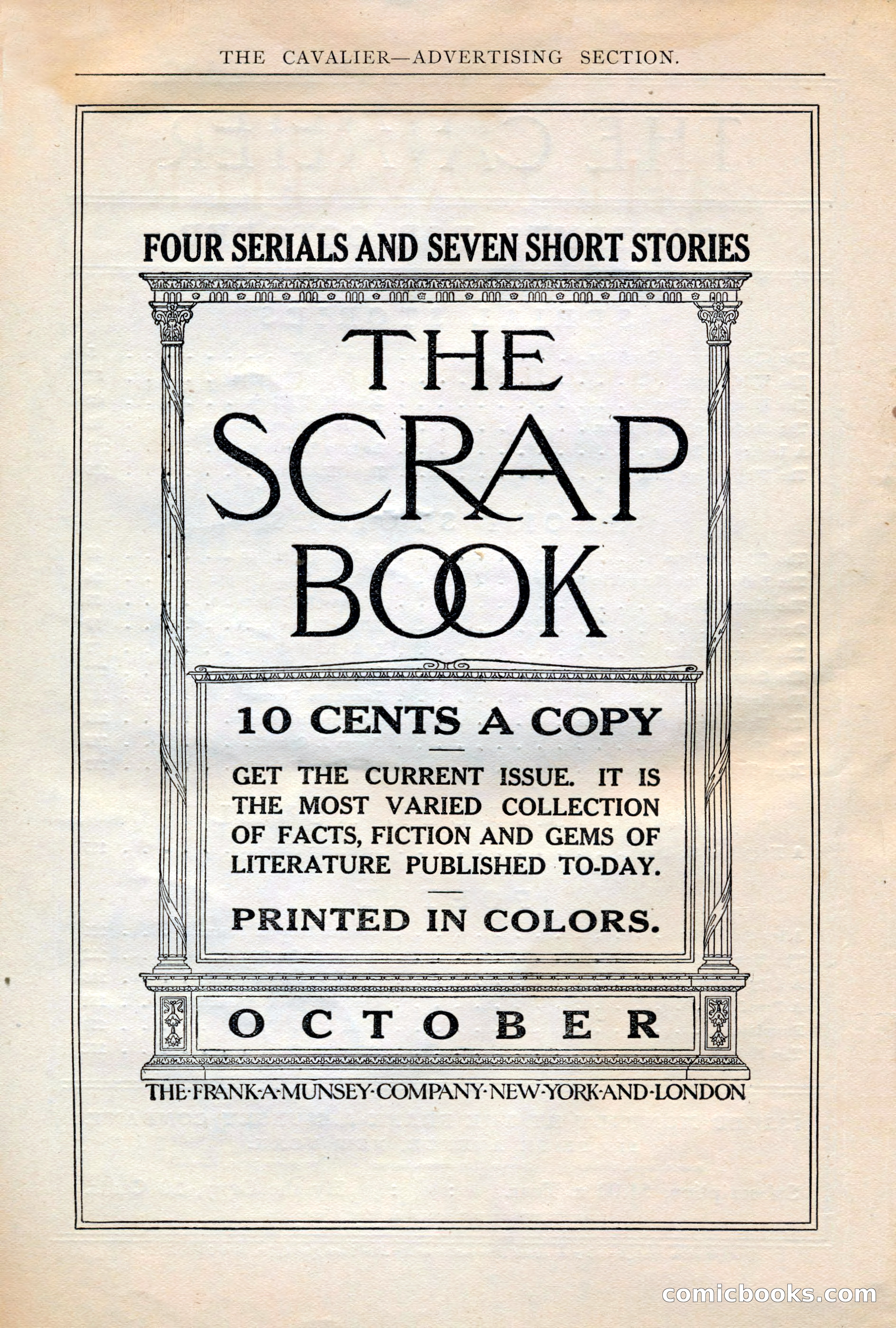 The Cavalier, October 1908 — page 4 of 201