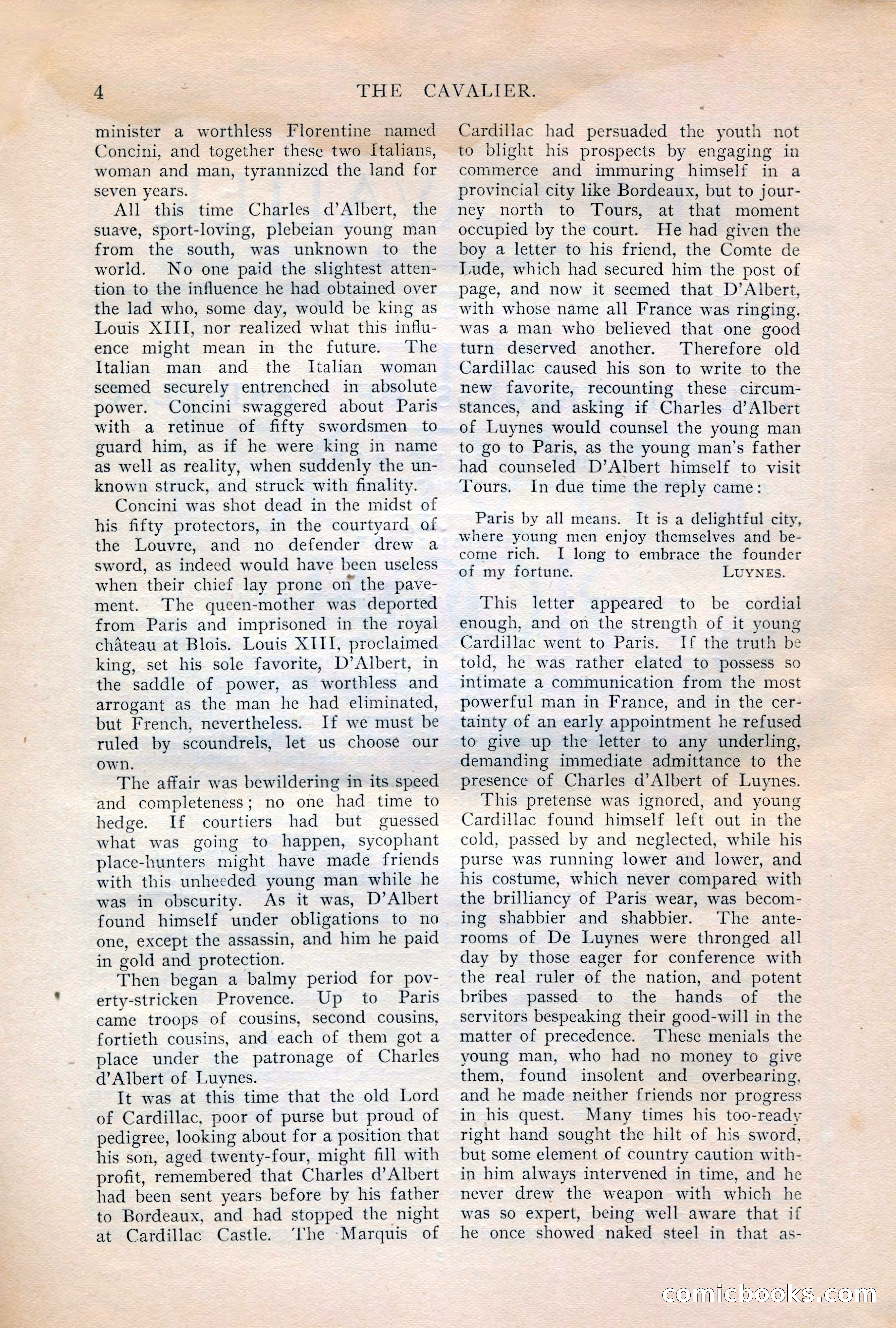 The Cavalier, October 1908 — page 6 of 201