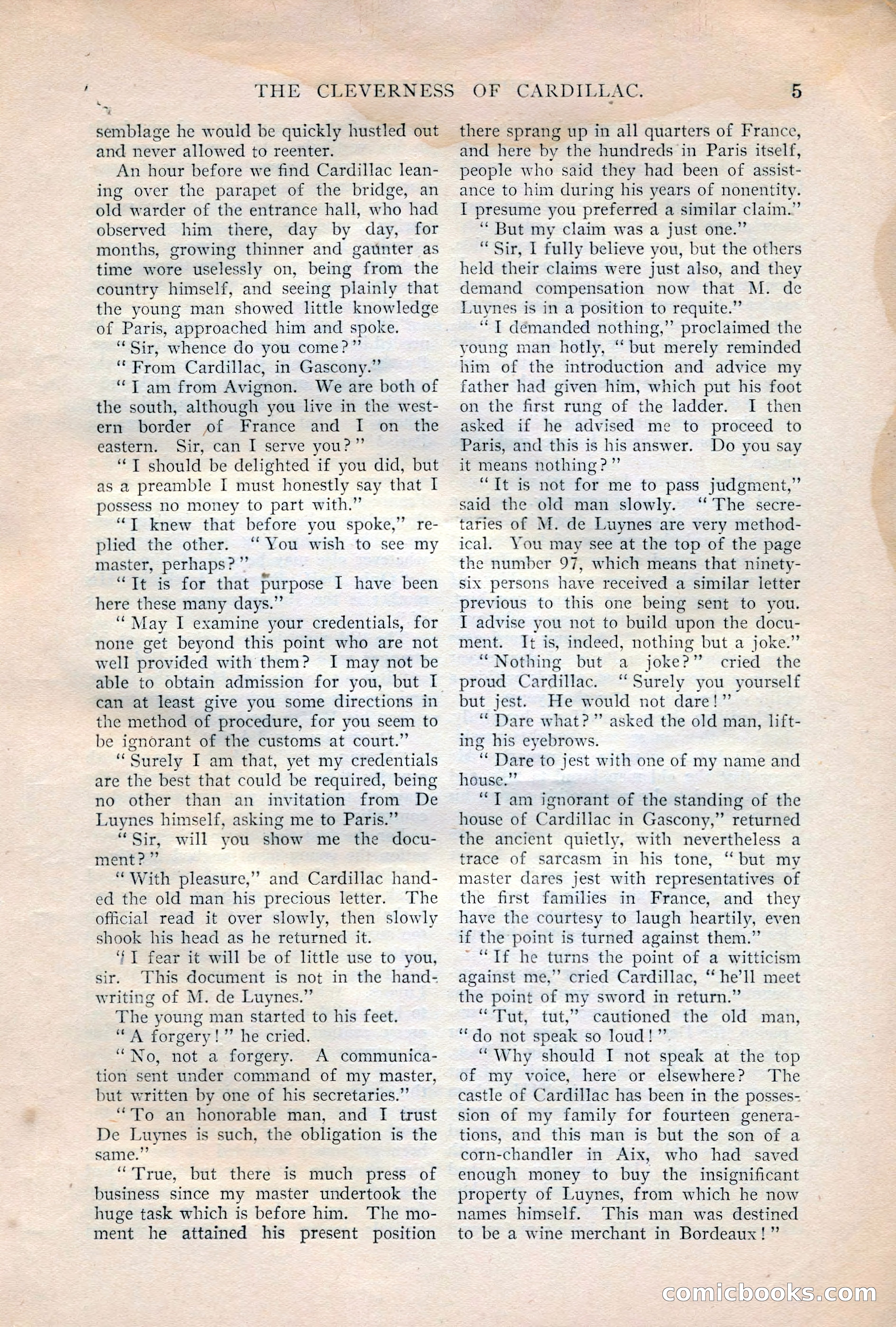 The Cavalier, October 1908 — page 7 of 201