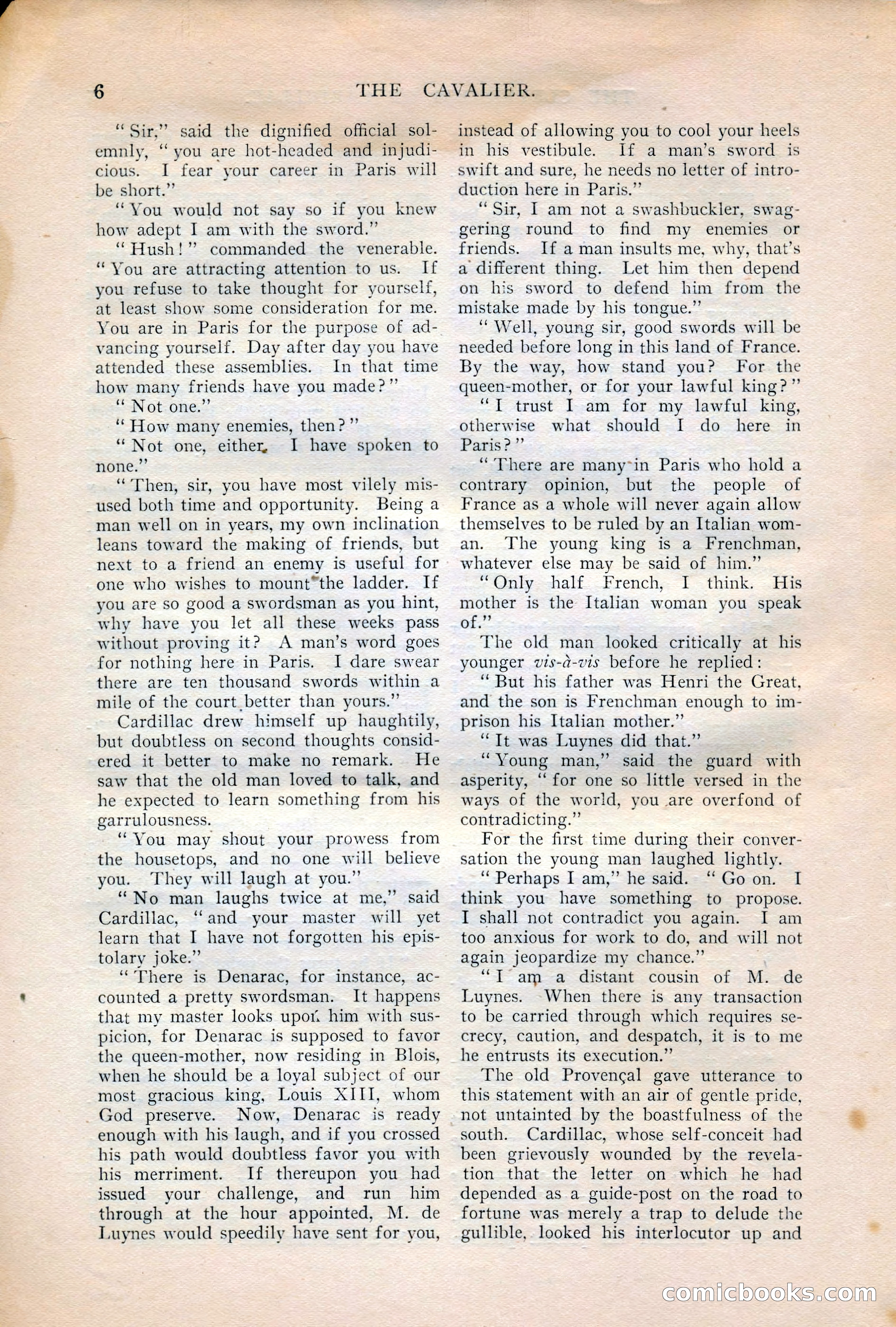 The Cavalier, October 1908 — page 8 of 201