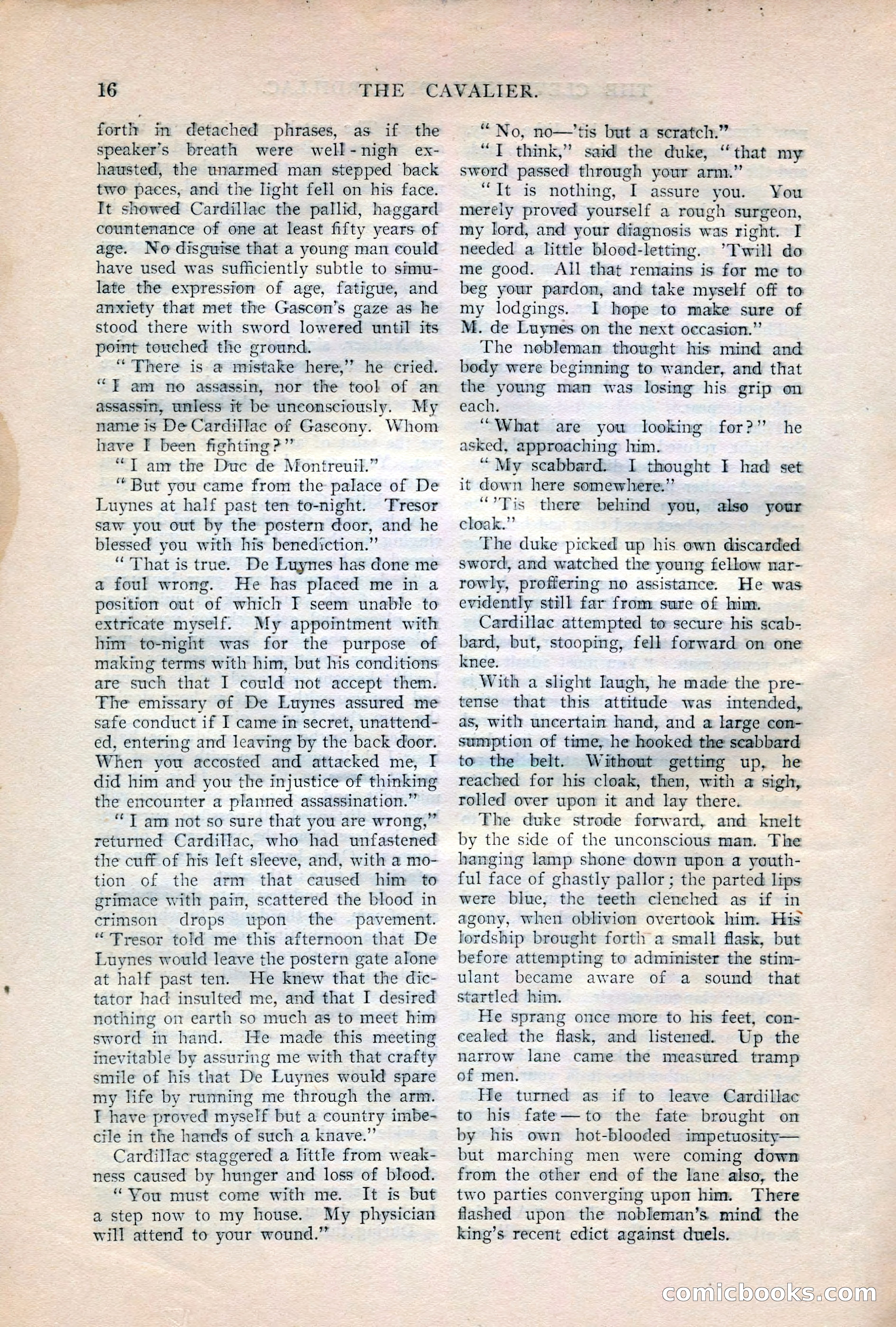 The Cavalier, October 1908 — page 18 of 201