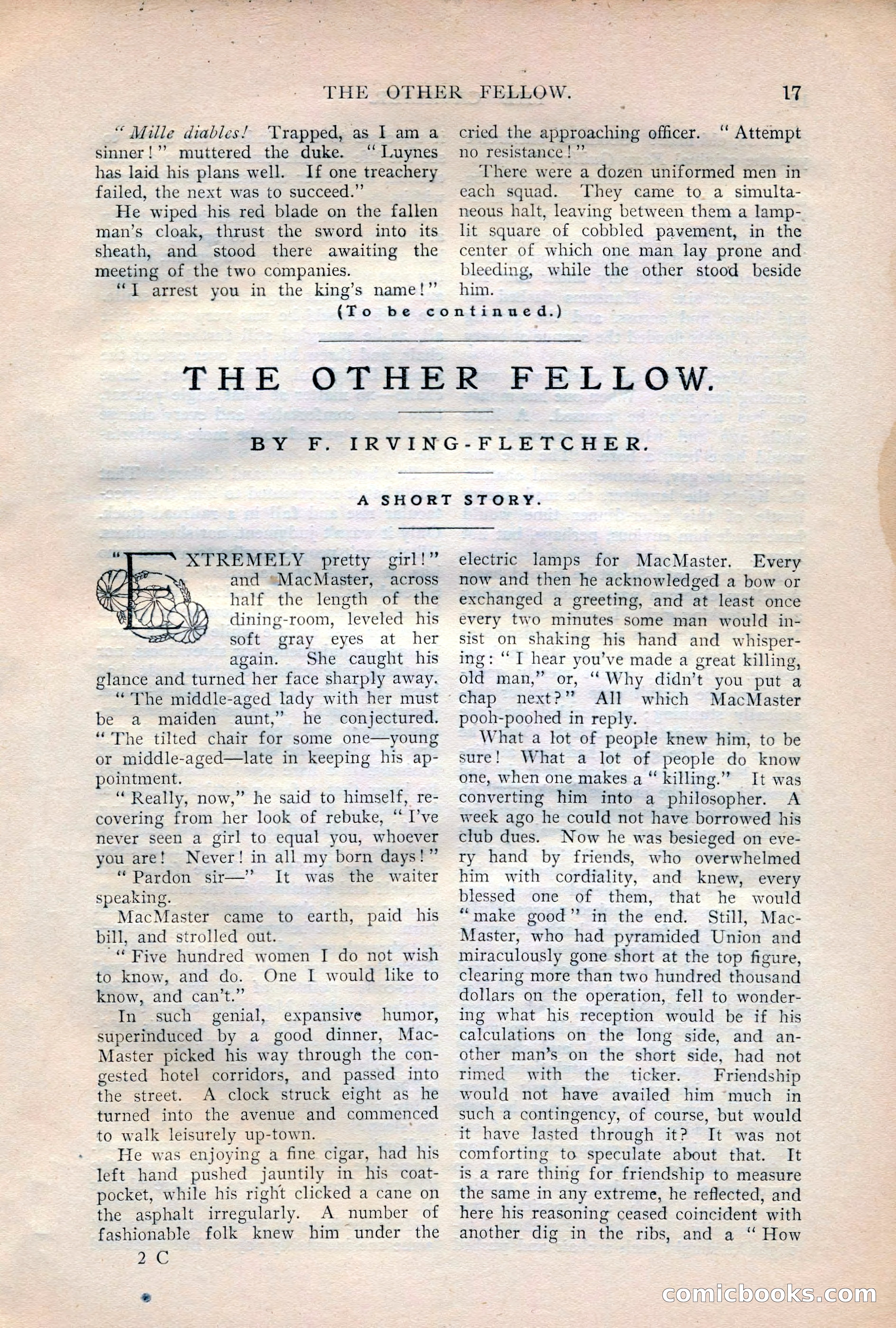 The Cavalier, October 1908 — page 19 of 201