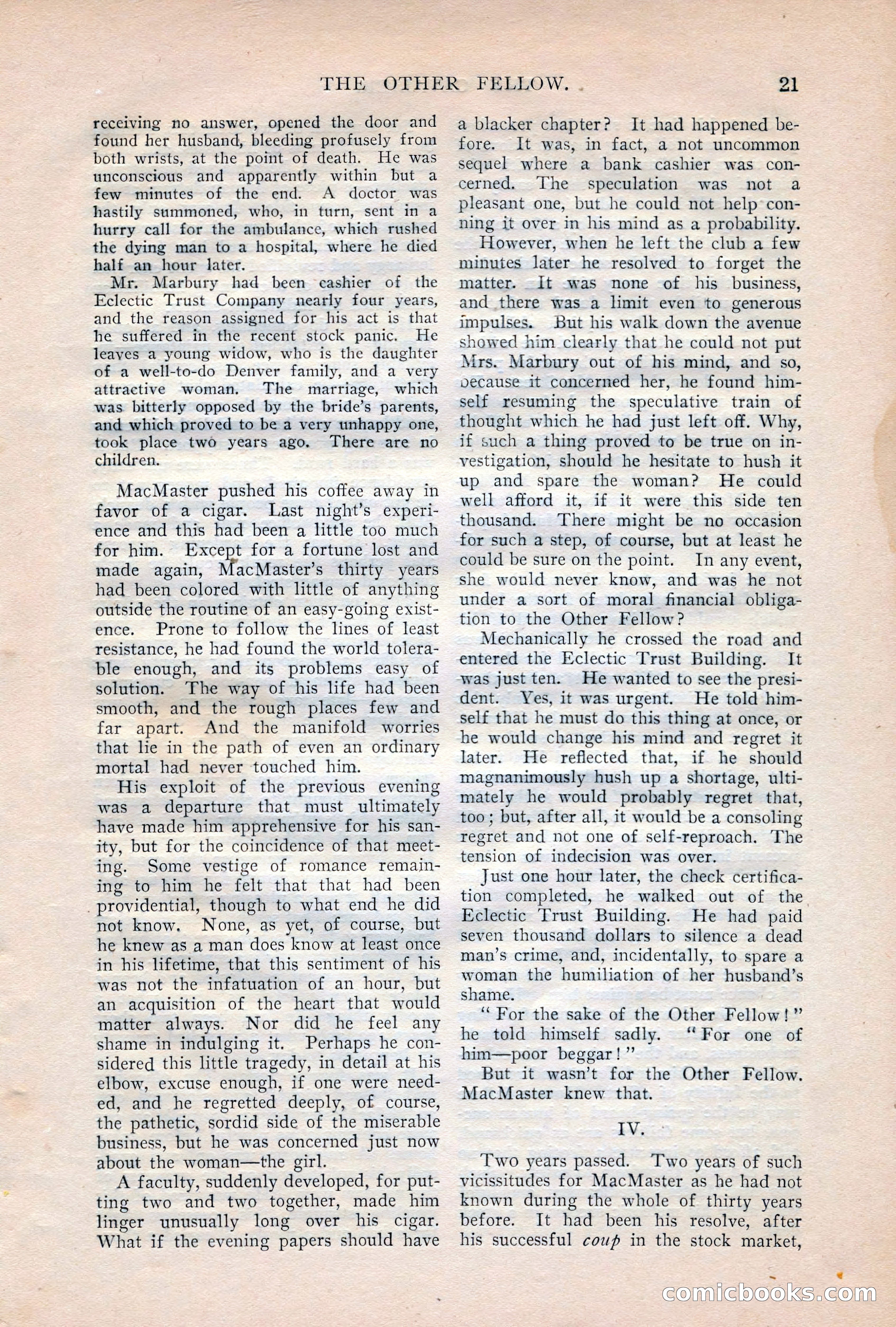 The Cavalier, October 1908 — page 23 of 201