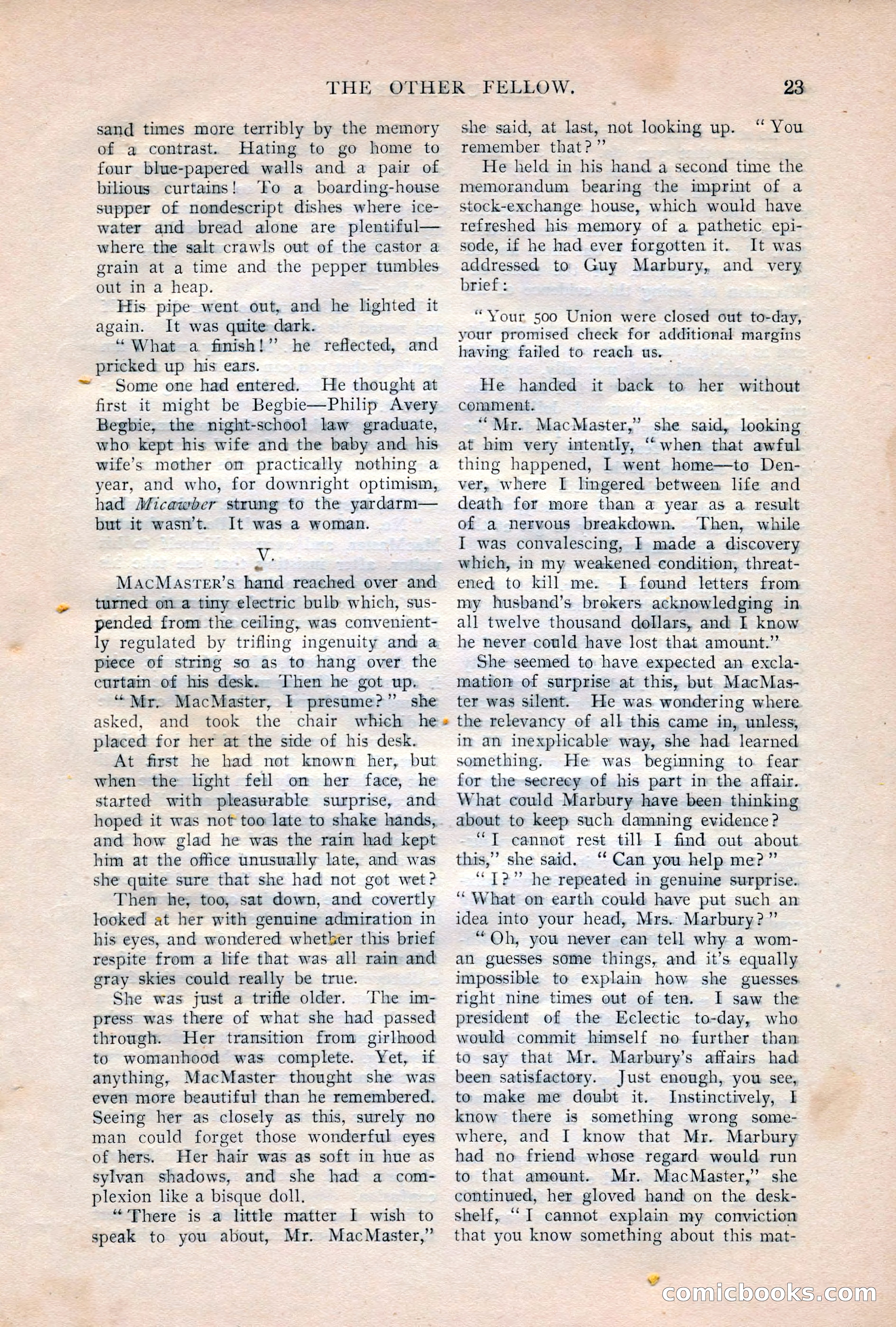 The Cavalier, October 1908 — page 25 of 201