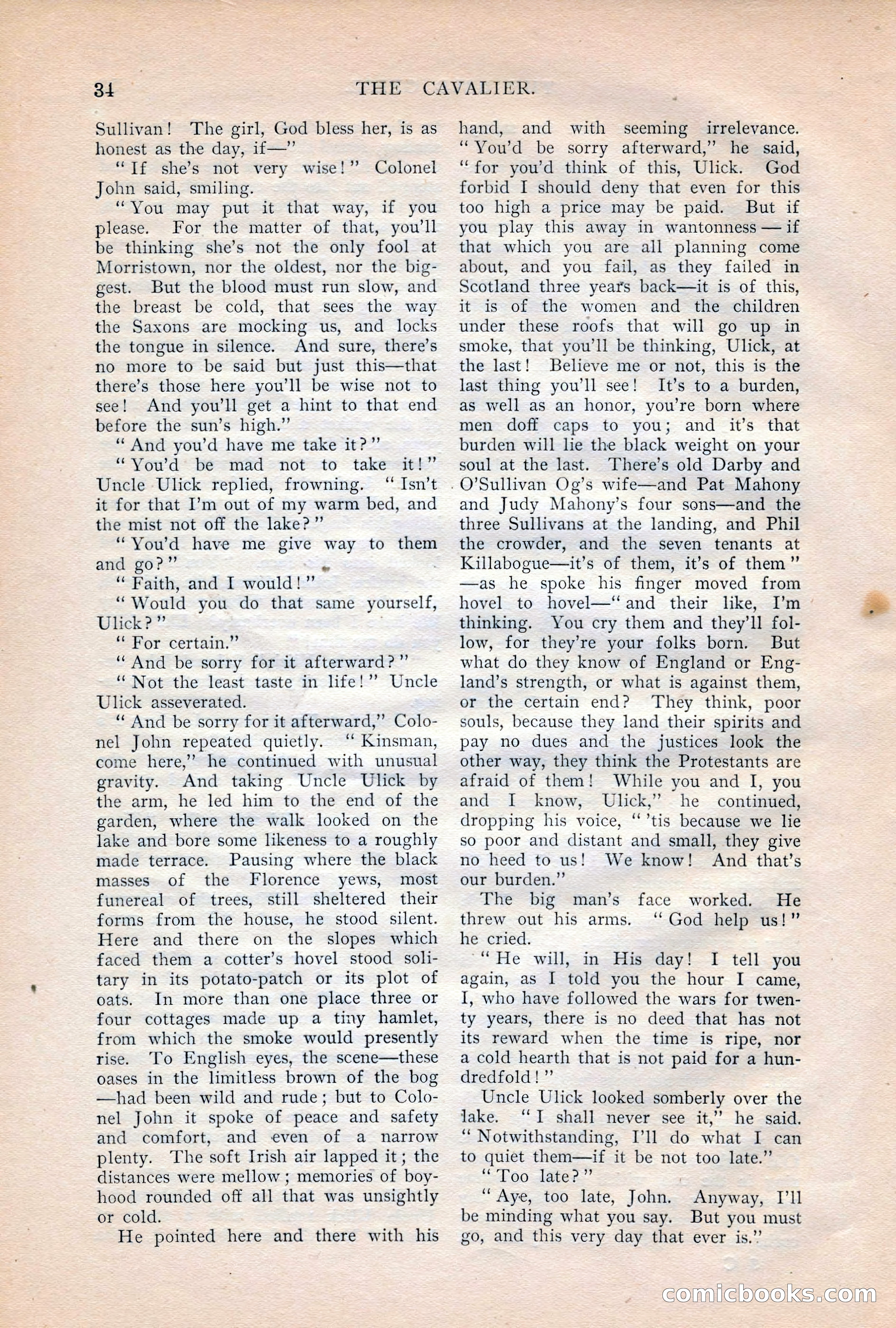 The Cavalier, October 1908 — page 36 of 201