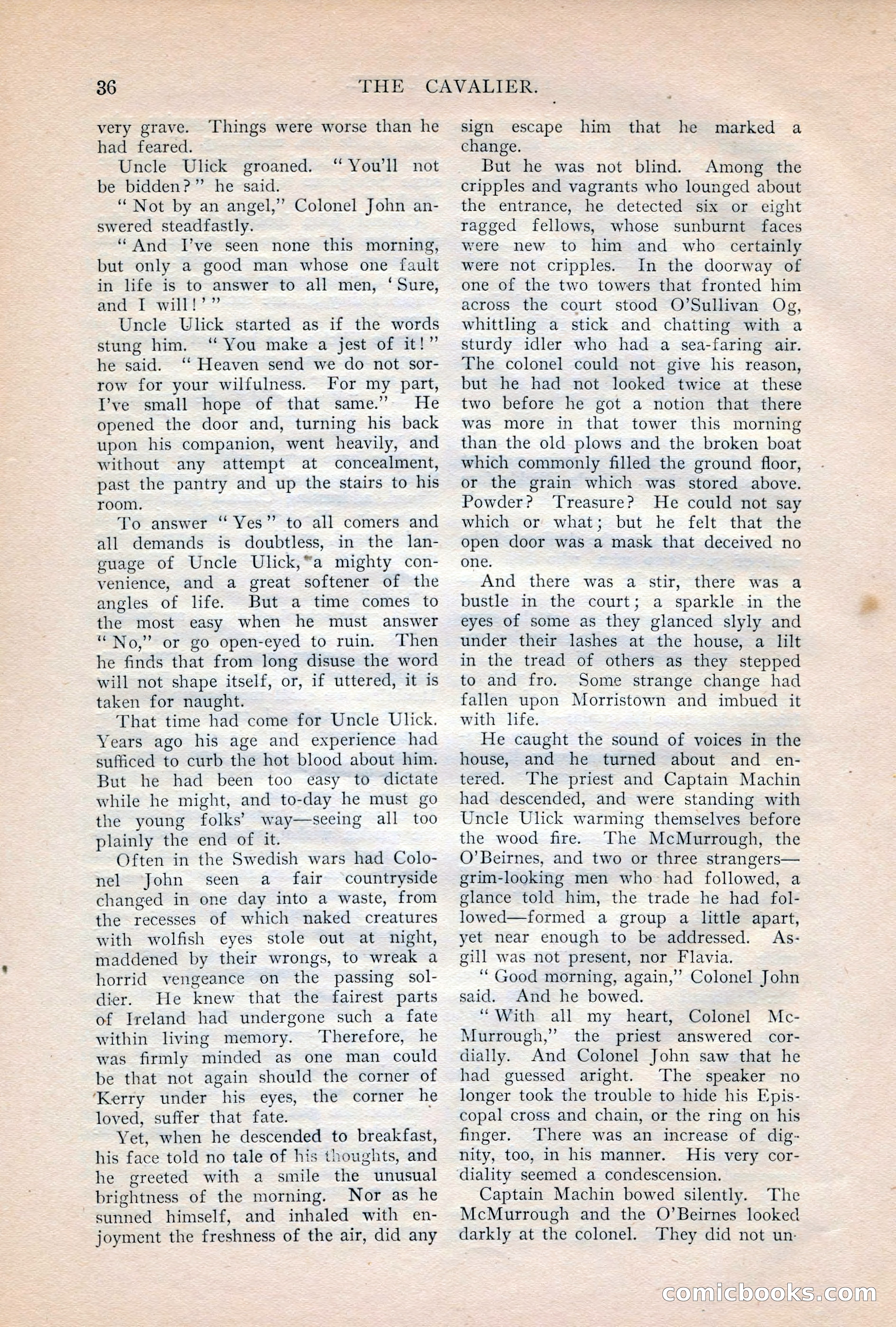 The Cavalier, October 1908 — page 38 of 201