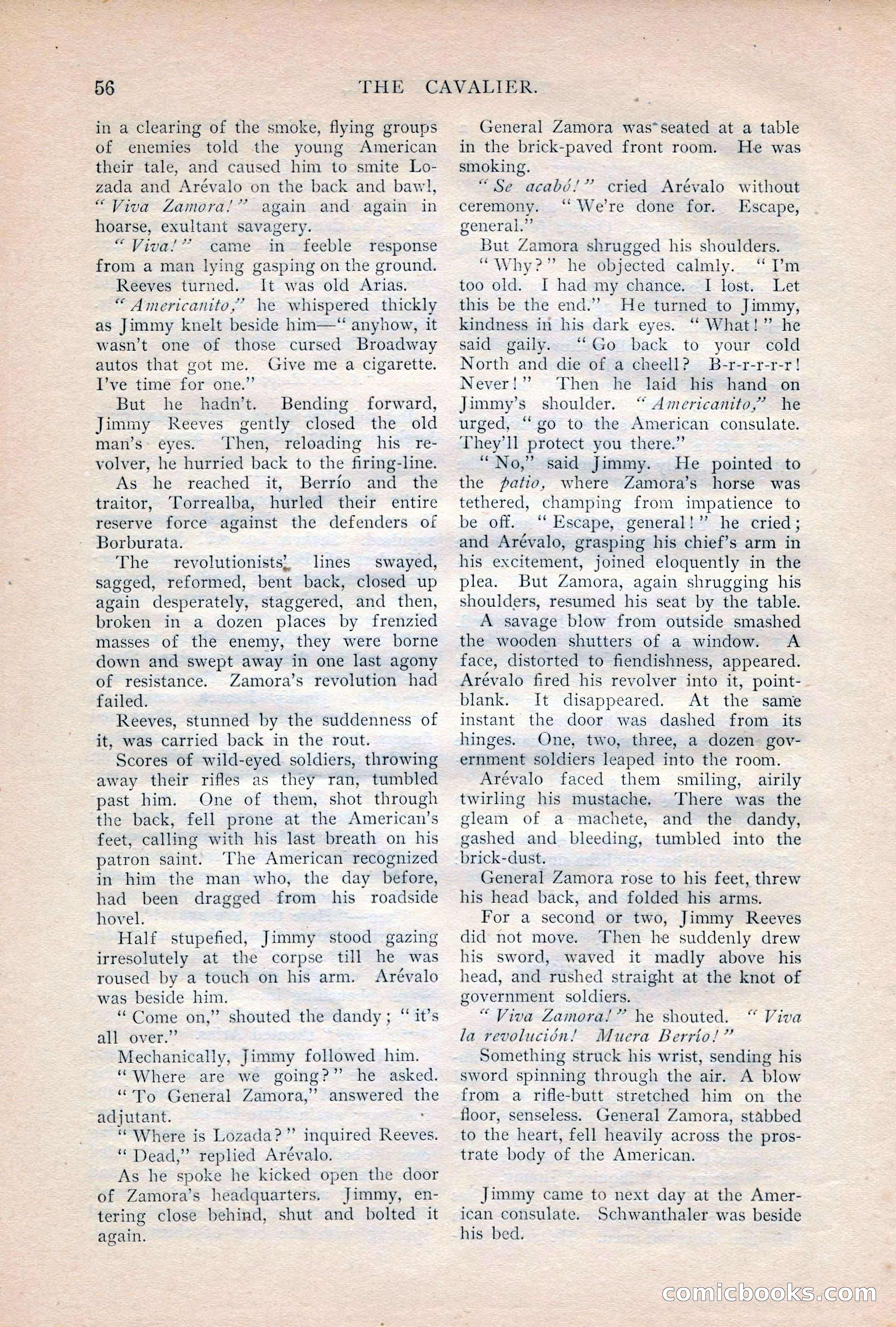 The Cavalier, October 1908 — page 58 of 201