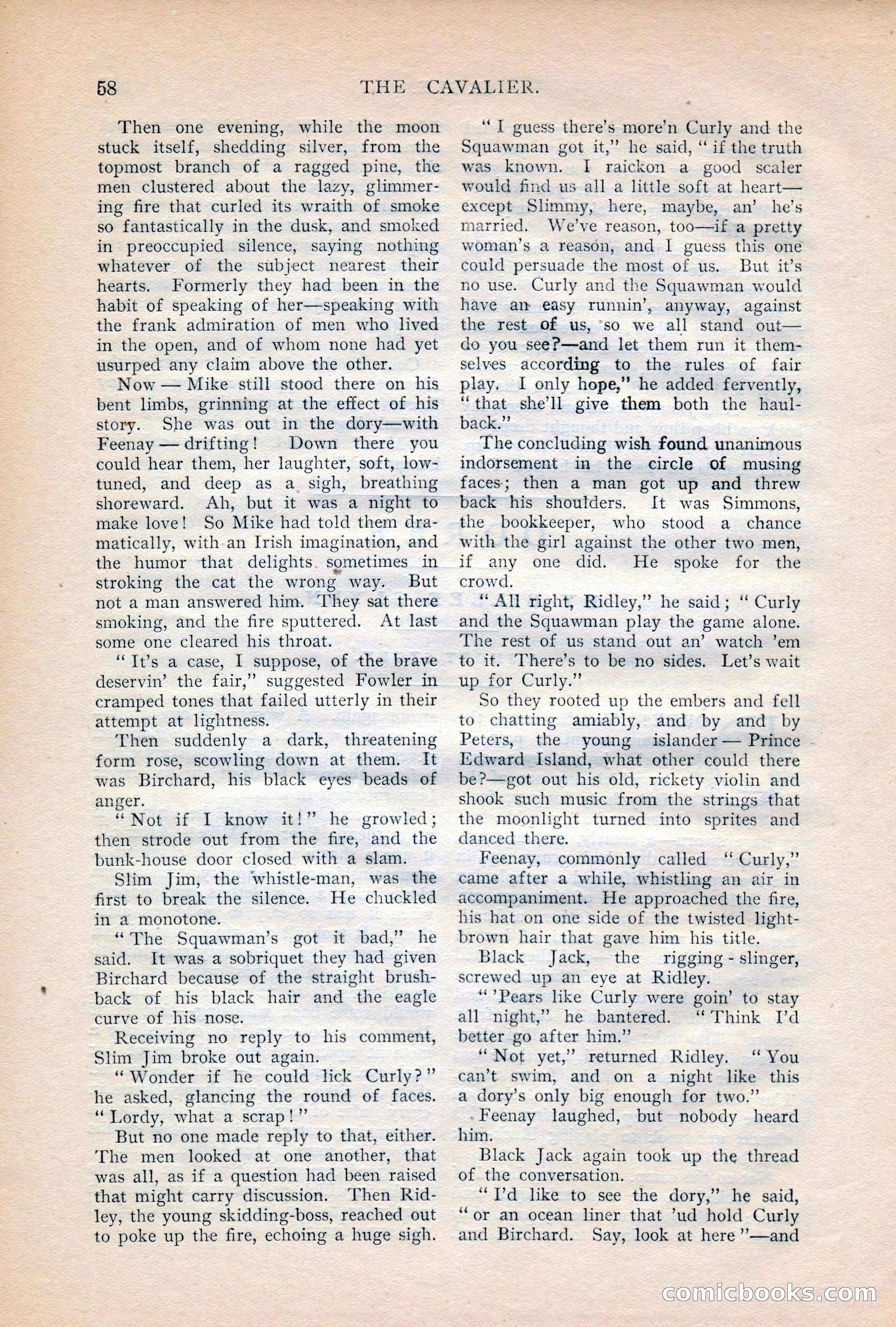 The Cavalier, October 1908 — page 60 of 201