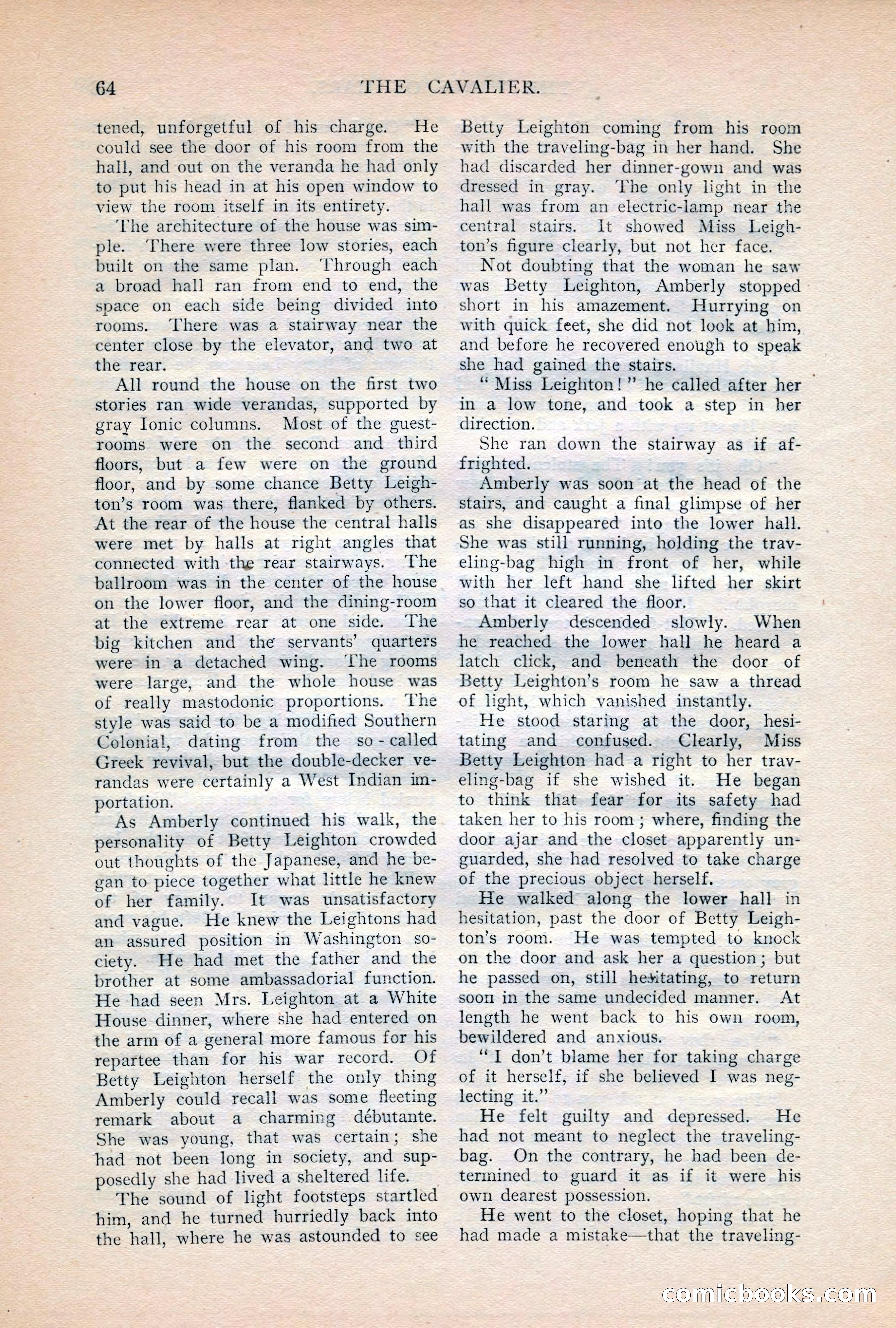 The Cavalier, October 1908 — page 66 of 201