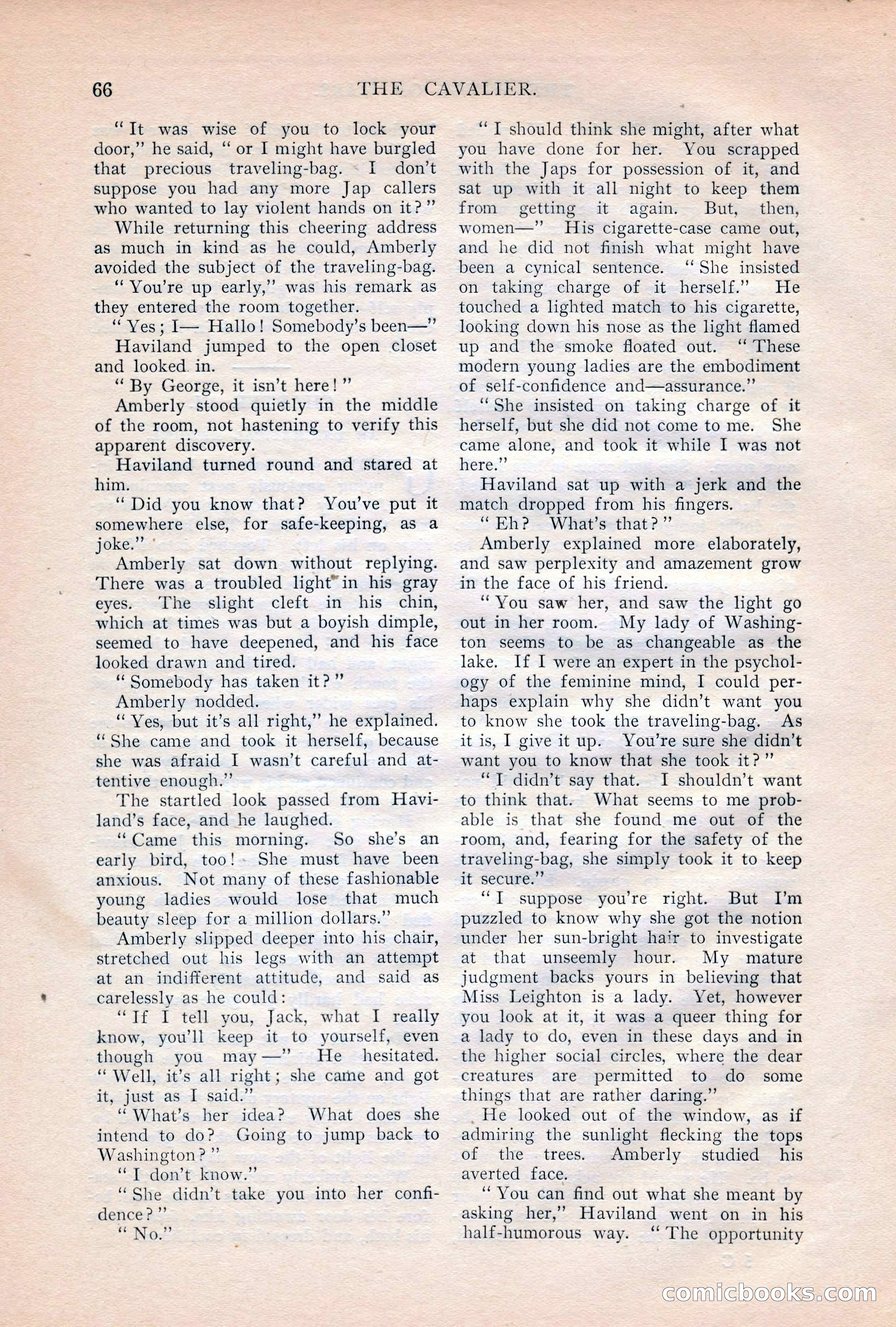 The Cavalier, October 1908 — page 68 of 201