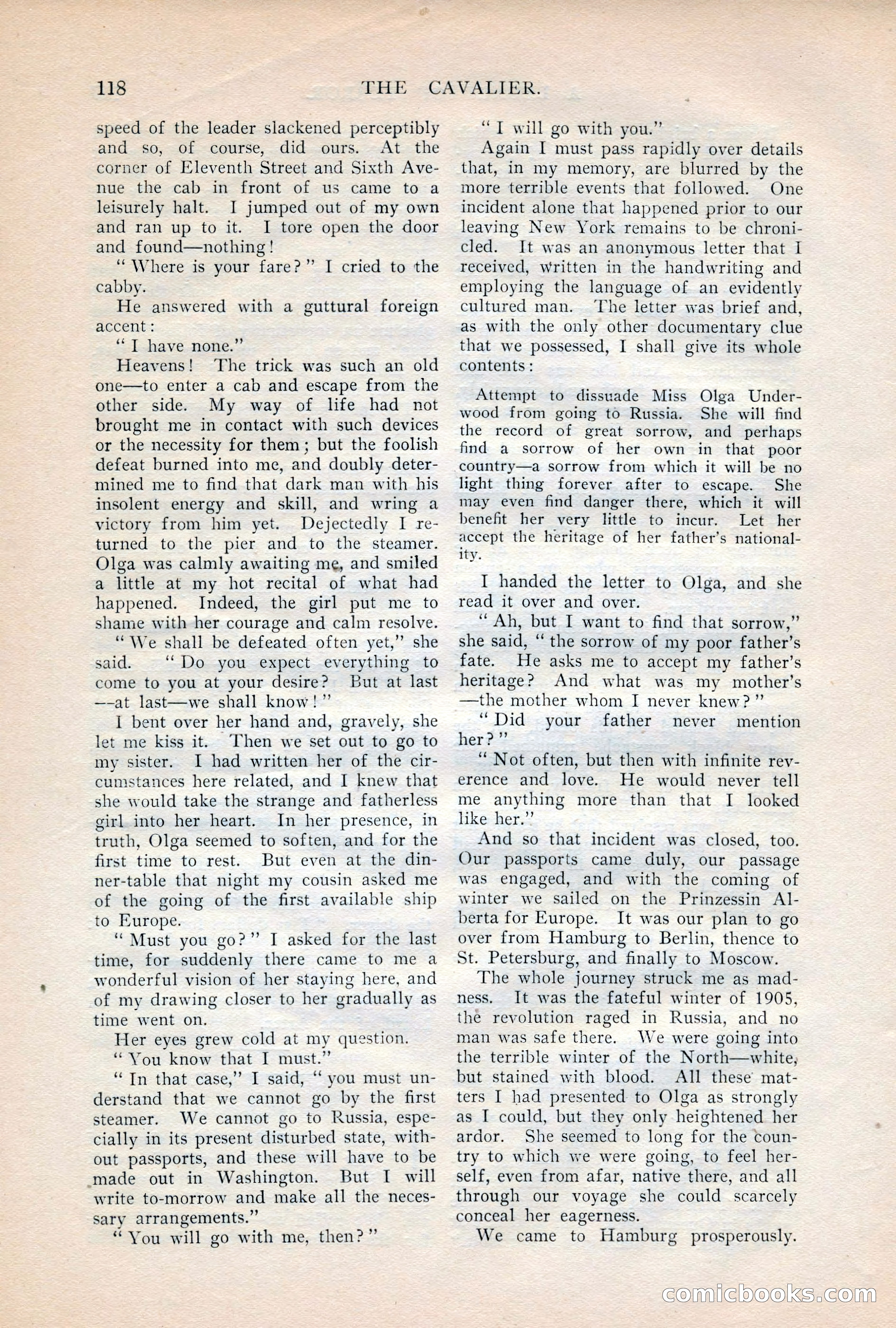 The Cavalier, October 1908 — page 120 of 201
