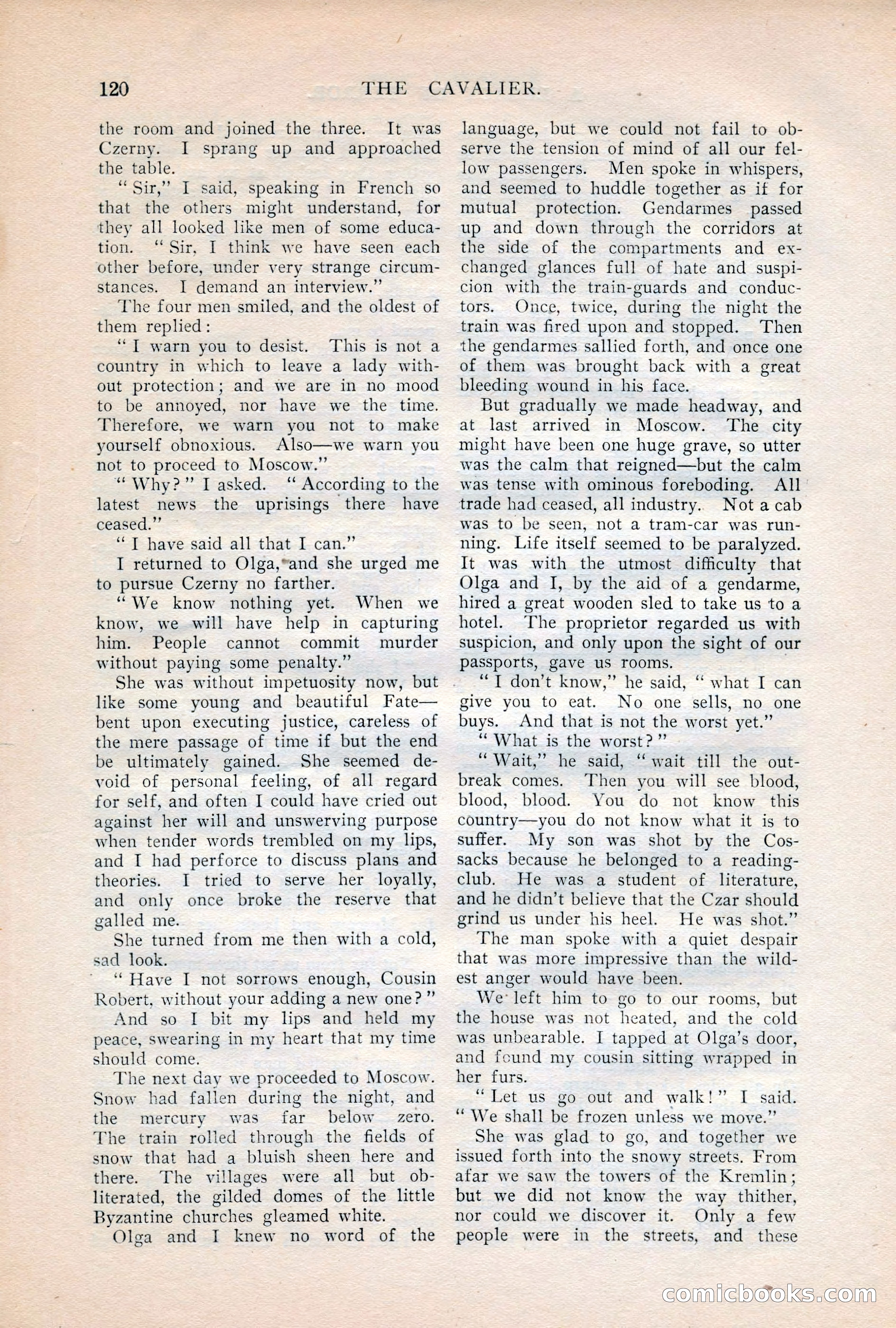 The Cavalier, October 1908 — page 122 of 201