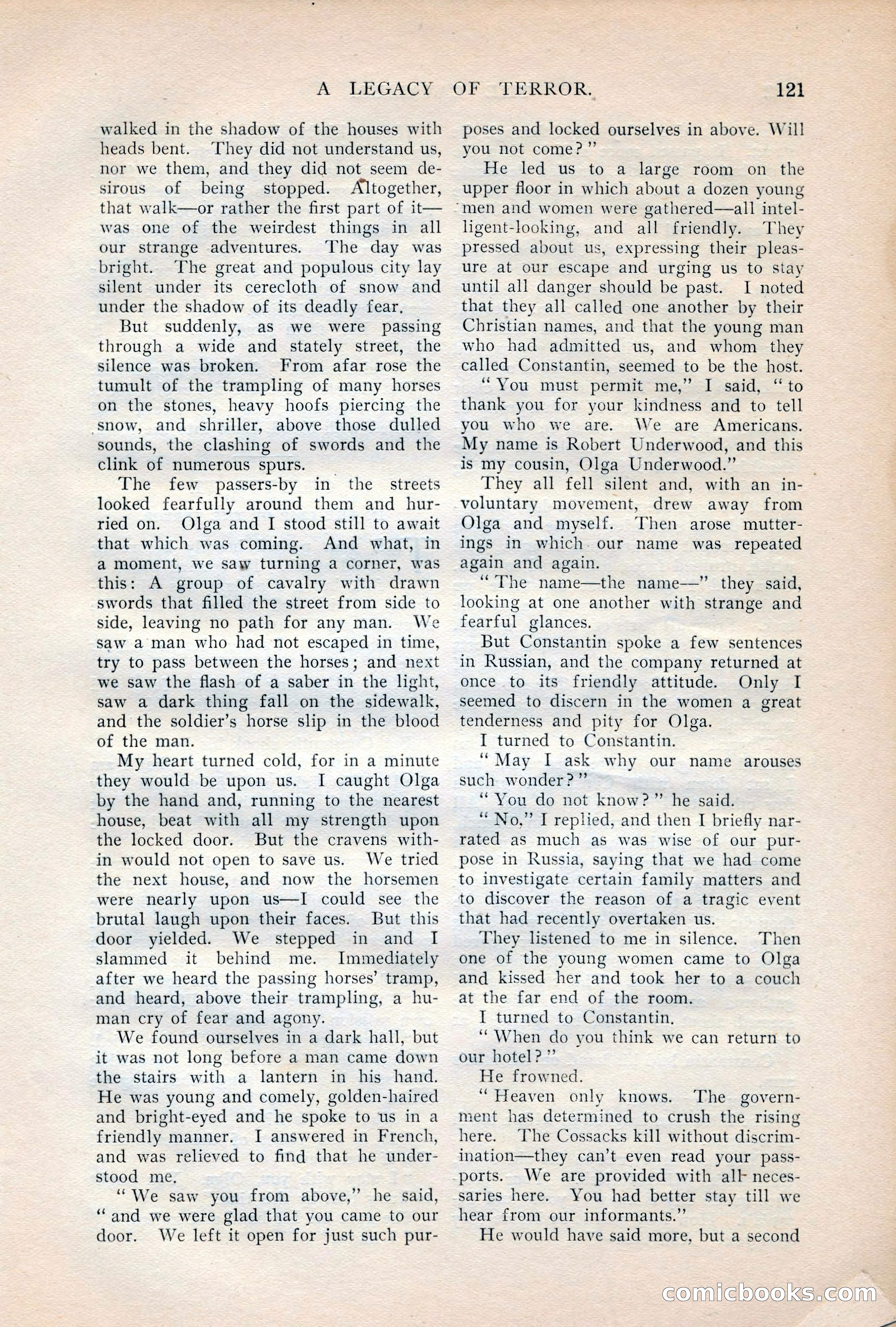 The Cavalier, October 1908 — page 123 of 201